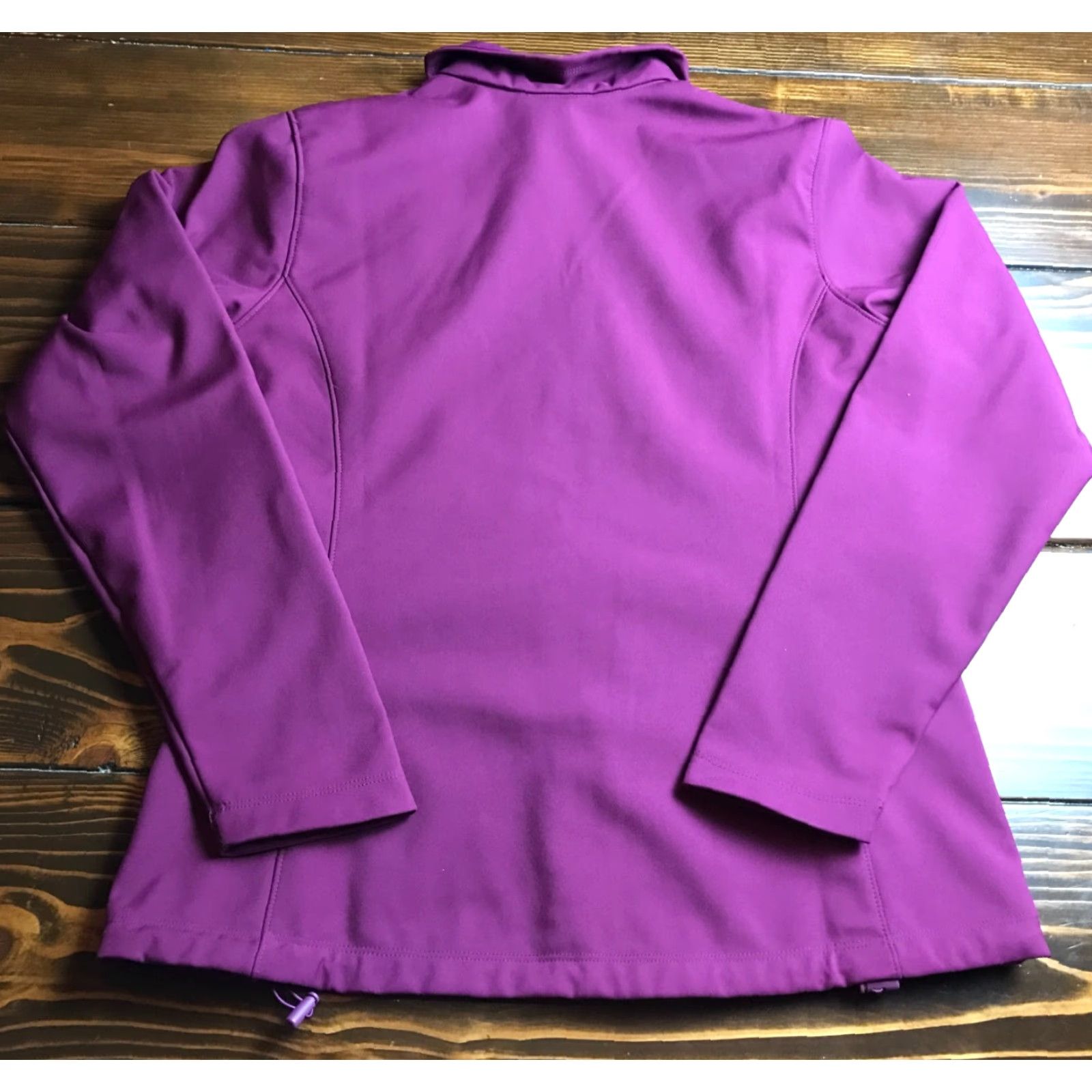 Vintage Columbia Jacket Women's Large Purple Fleece Lined Full Zip Jacket Size L / US 10 / IT 46 - 2 Thumbnail