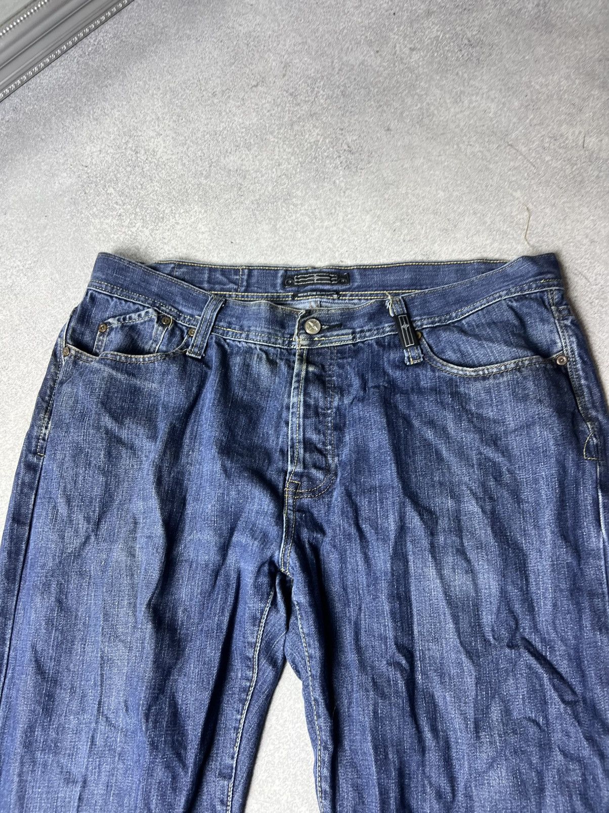 Massimo Osti Vintage Stone Island Jeans Denim Pants Rare S.I Denims Size US 38 / EU 54 - 18 Thumbnail