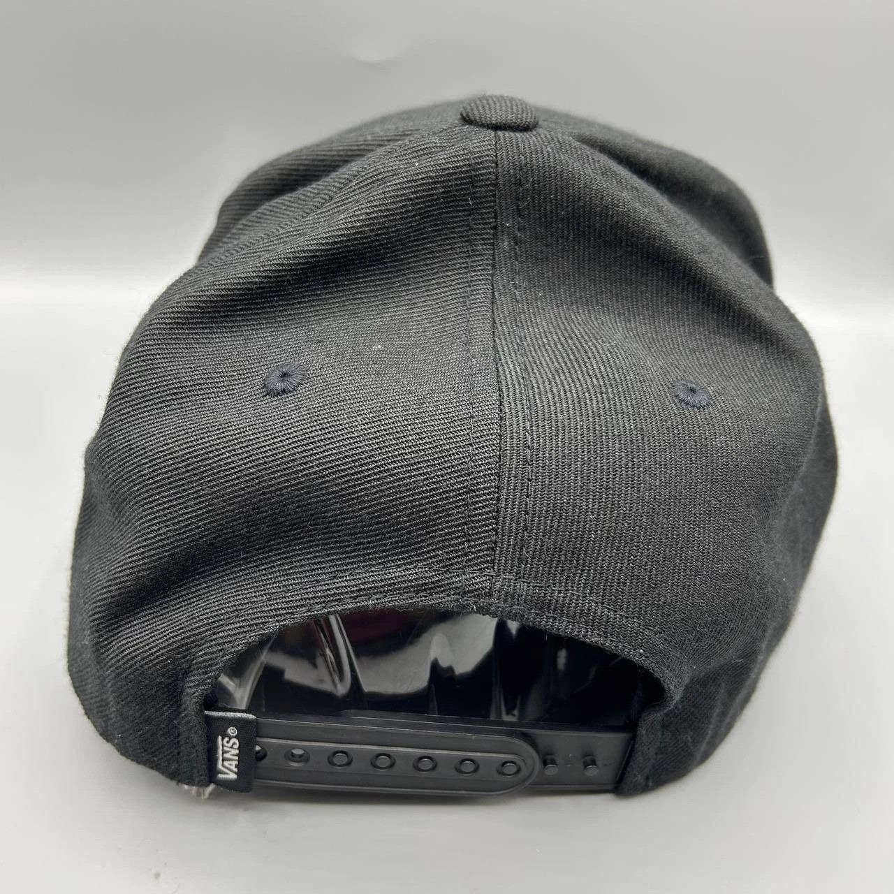 Vans Vans Off the Wall Hat Men Black Embroidered Snap Back Cotton Size ONE SIZE - 5 Thumbnail