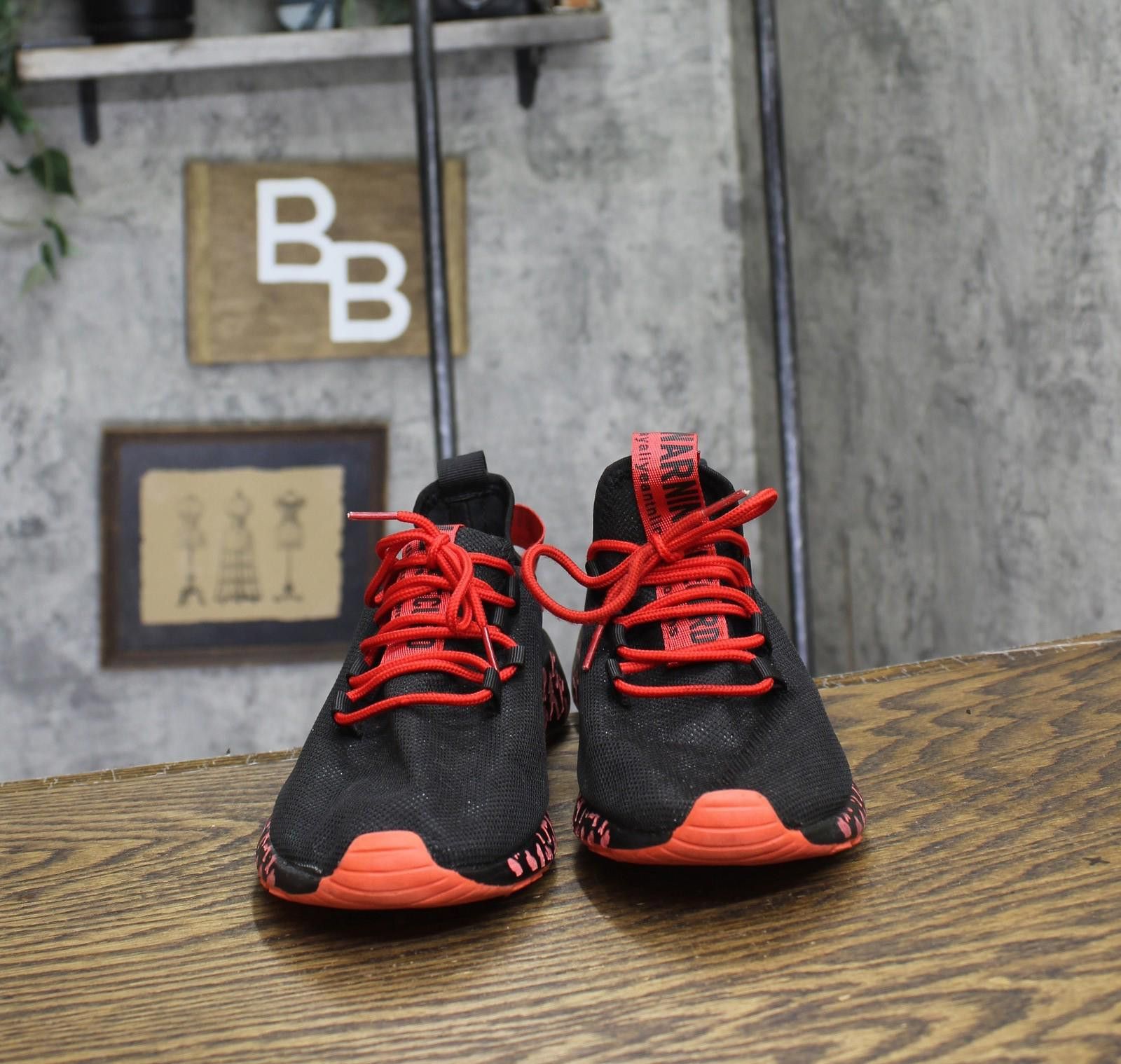 Other Warning Isecured Foam Mesh Sneakers Red / Black 10 (eur 41) Size US 10 / IT 40 - 3 Thumbnail