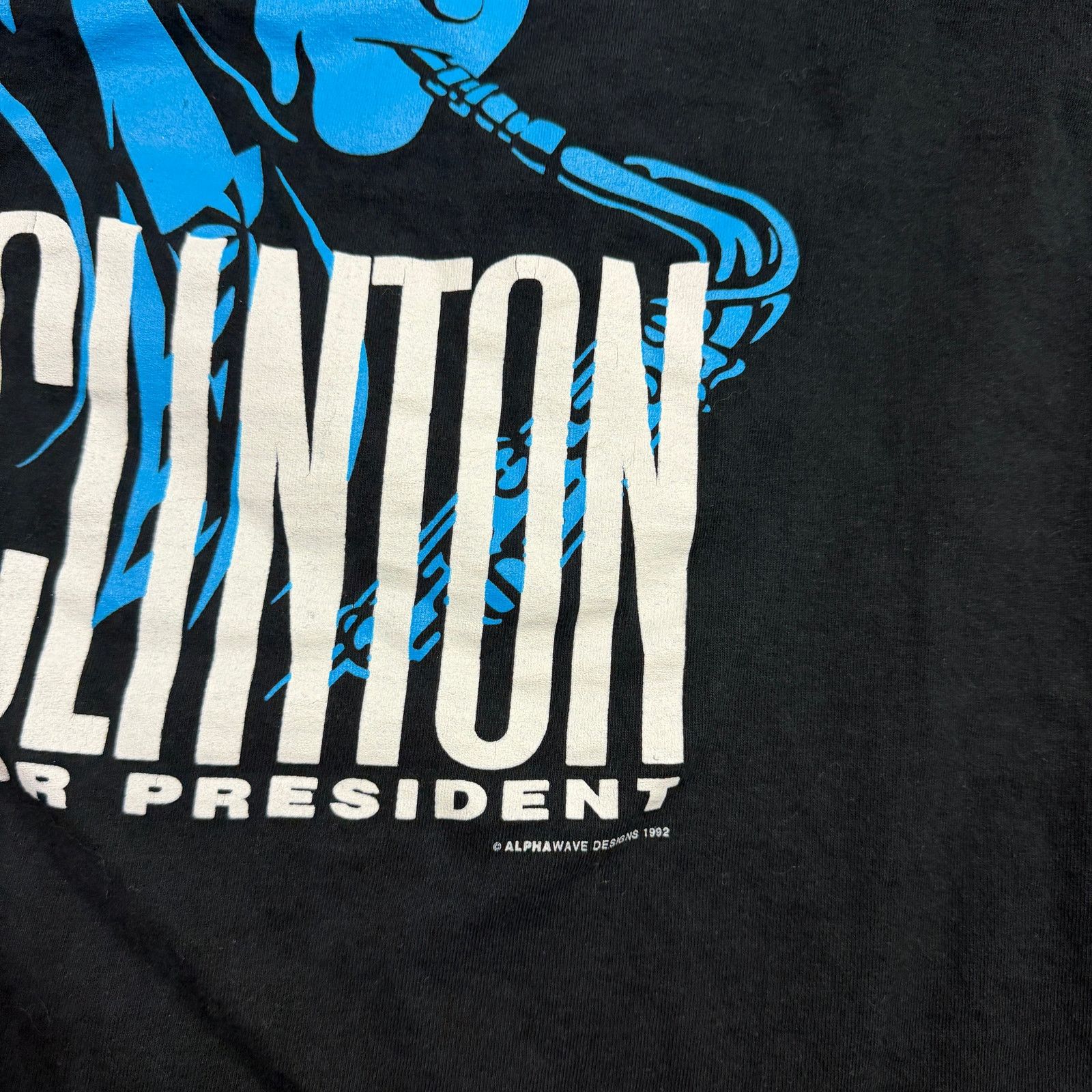 Vintage Vintage Cure For The Blues Shirt Bill Clinton President 1992 Size US XL / EU 56 / 4 - 3 Thumbnail