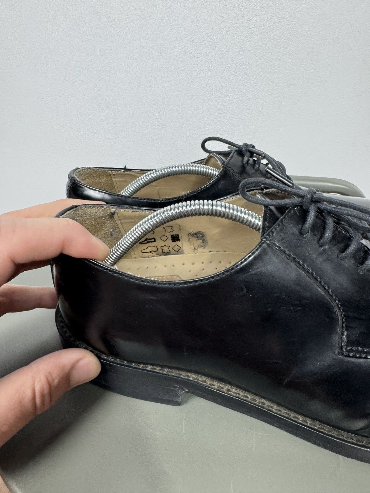 Other Vintage Black Leather Derby Shoes Men’s US 8 Classic Minimal Size US 8 / EU 41 - 9 Thumbnail