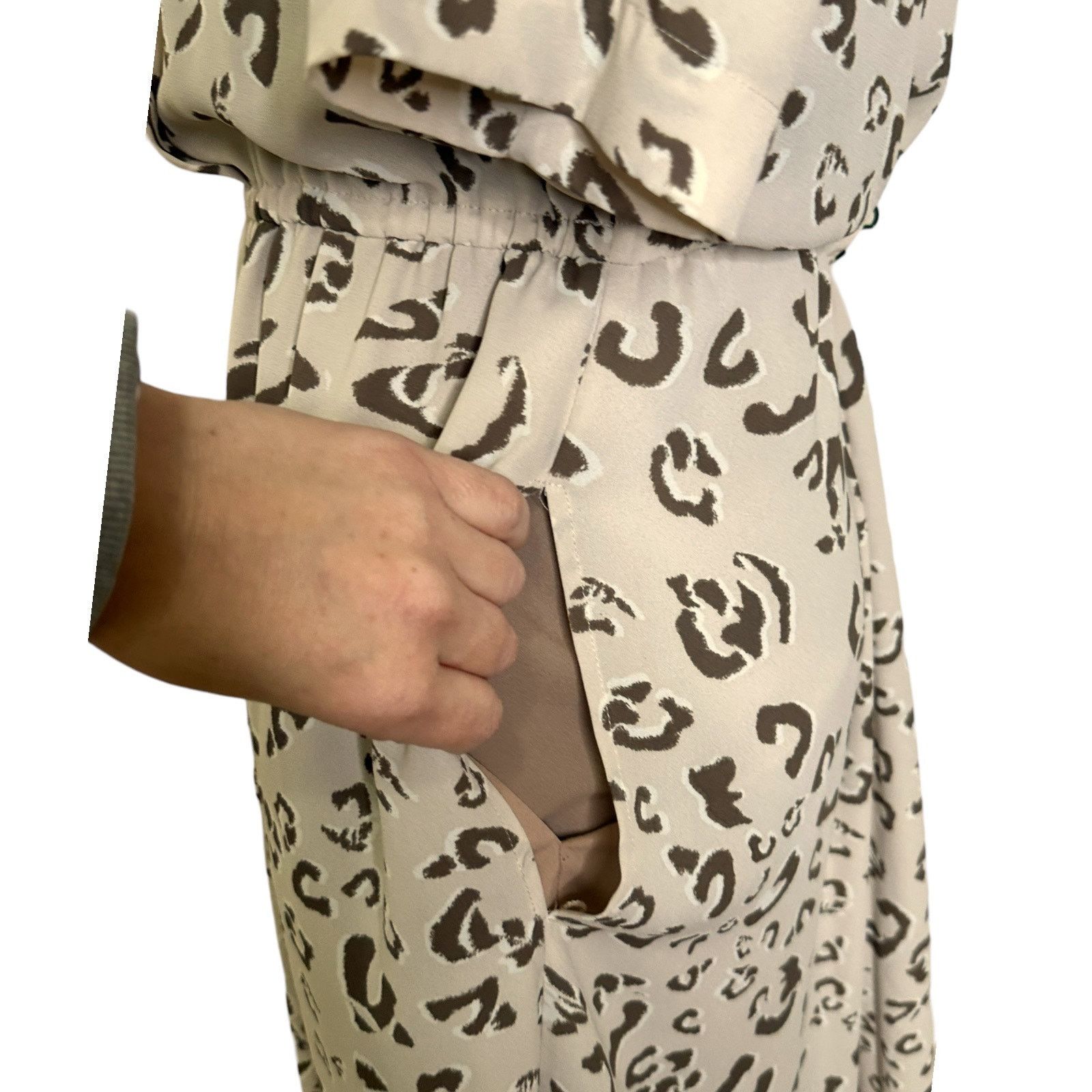 Bcbgmaxazria BCBGMaxAzria animal print short sleeves dress size XS Size XS / US 0-2 / IT 36-38 - 5 Thumbnail