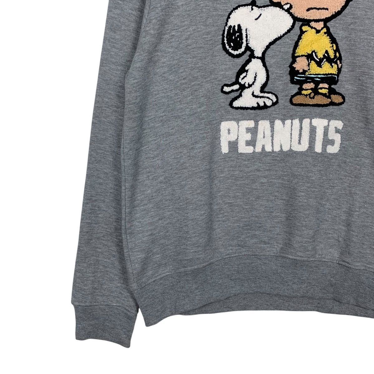Peanuts Peanuts Snoopy Crewneck Gray Sweatshirt Size US M / EU 48-50 / 2 - 3 Thumbnail