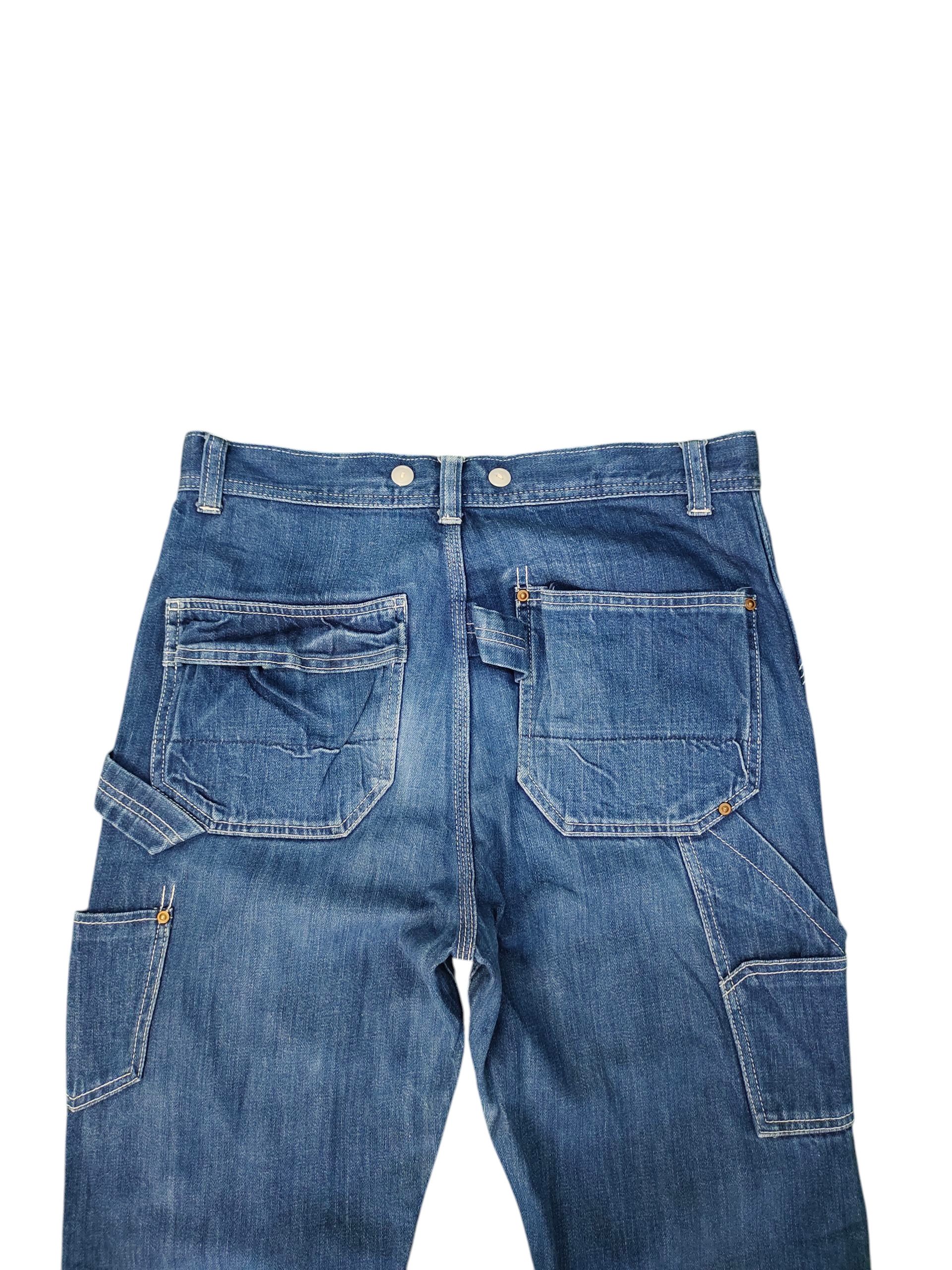 Hysteric Glamour × Undercover Rna Japan Double Knee Carpenter Denim Pants Orslow Style Size US 30 / EU 46 - 9 Thumbnail