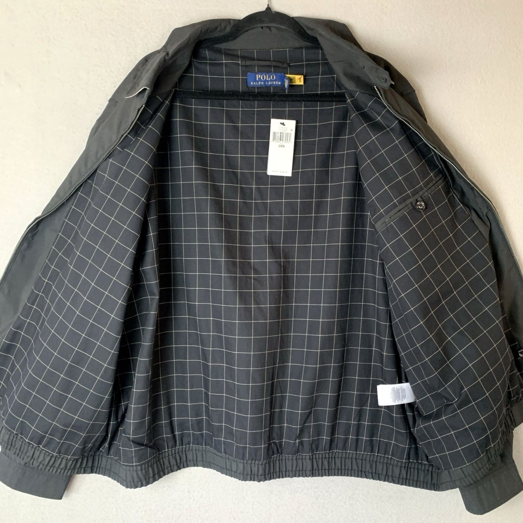 Polo Ralph Lauren Polo Ralph Lauren Jacket Men 2XB Black Water Repellent Windbreaker NWT Size US XXL / EU 58 / 5 - 6 Thumbnail