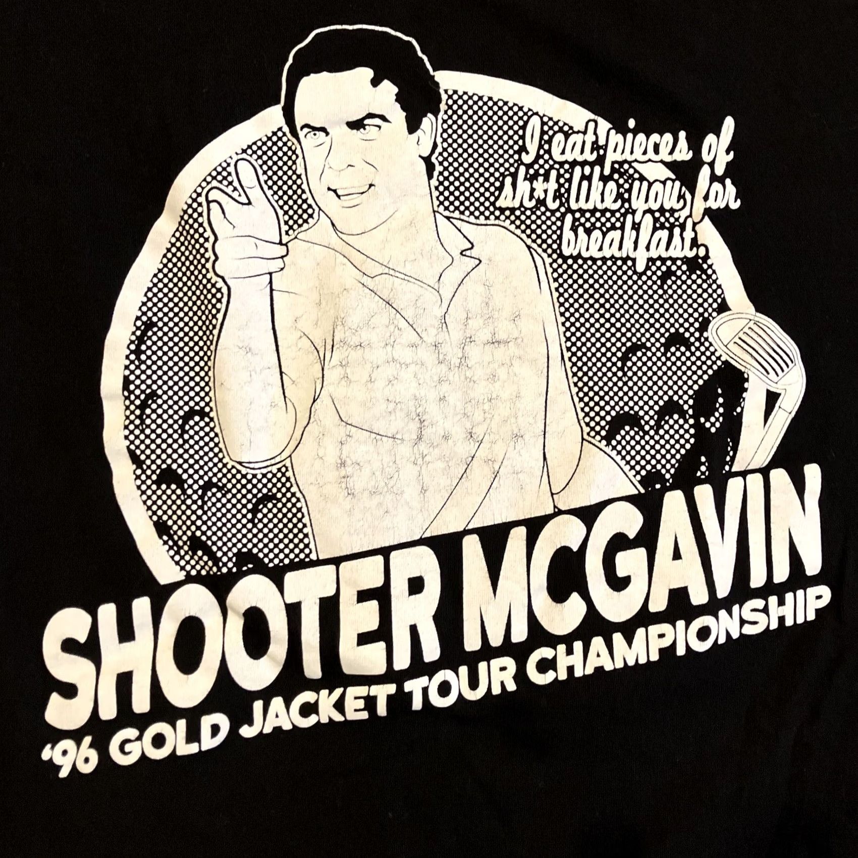 Vintage Shooter Mcgavin- I EAST PIECES OF SH*T LIKE YOU FOR.- T Shirt- Billy Madison- XL Size US XL / EU 56 / 4 - 2 Thumbnail