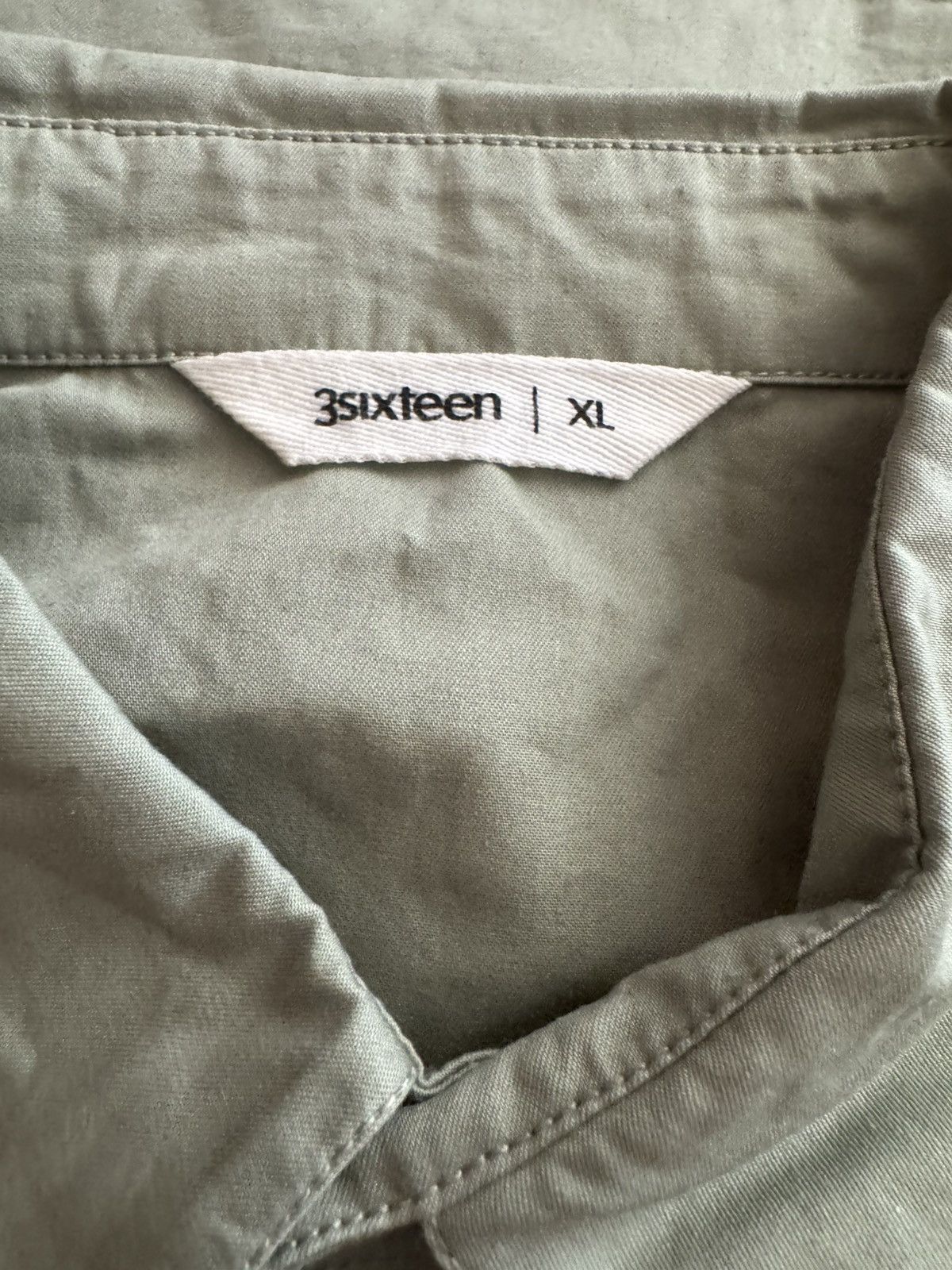 3sixteen Garage Shirt - Seafoam - NEW Size US XL / EU 56 / 4 - 5 Thumbnail