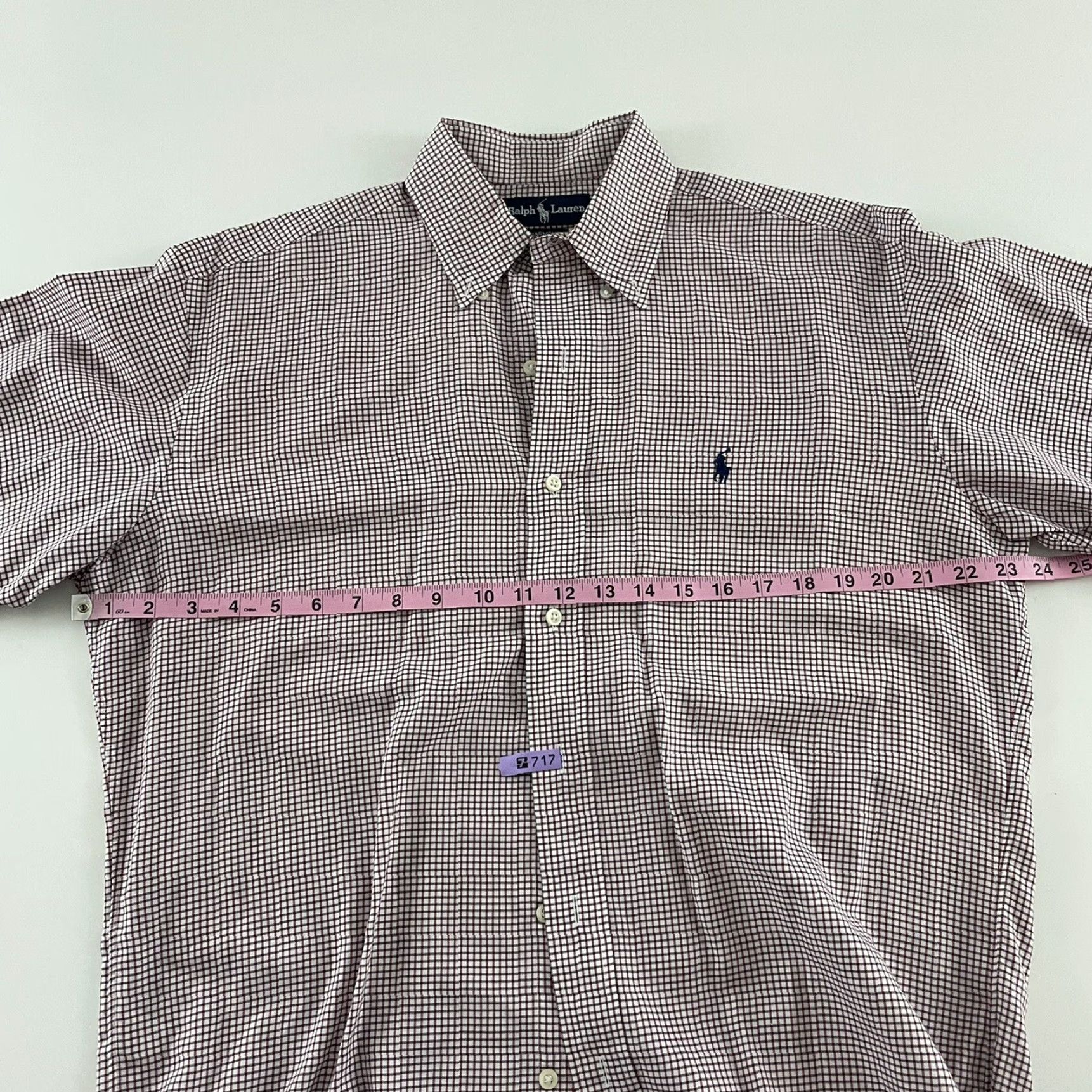 Polo Ralph Lauren Polo Ralph Lauren Shirt Plaid Long Sleeve Dress Shirt Mens 15 32-33 Multicolor Long Sleeve Button Front Yarmouth Size US M / EU 48-50 / 2 - 5 Thumbnail