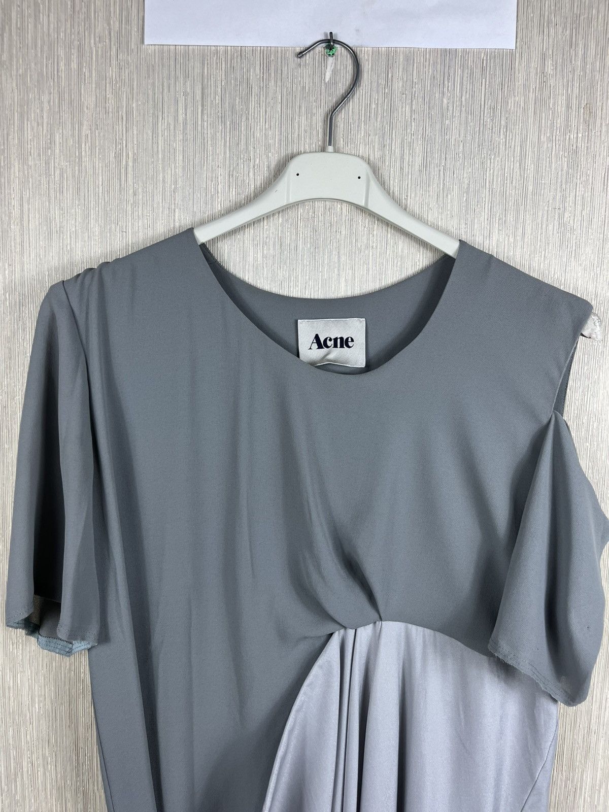 Acne Studios Archive Acne Studios Duchamp SS/09 asymmetrical midi dress Size XS / US 0-2 / IT 36-38 - 3 Thumbnail