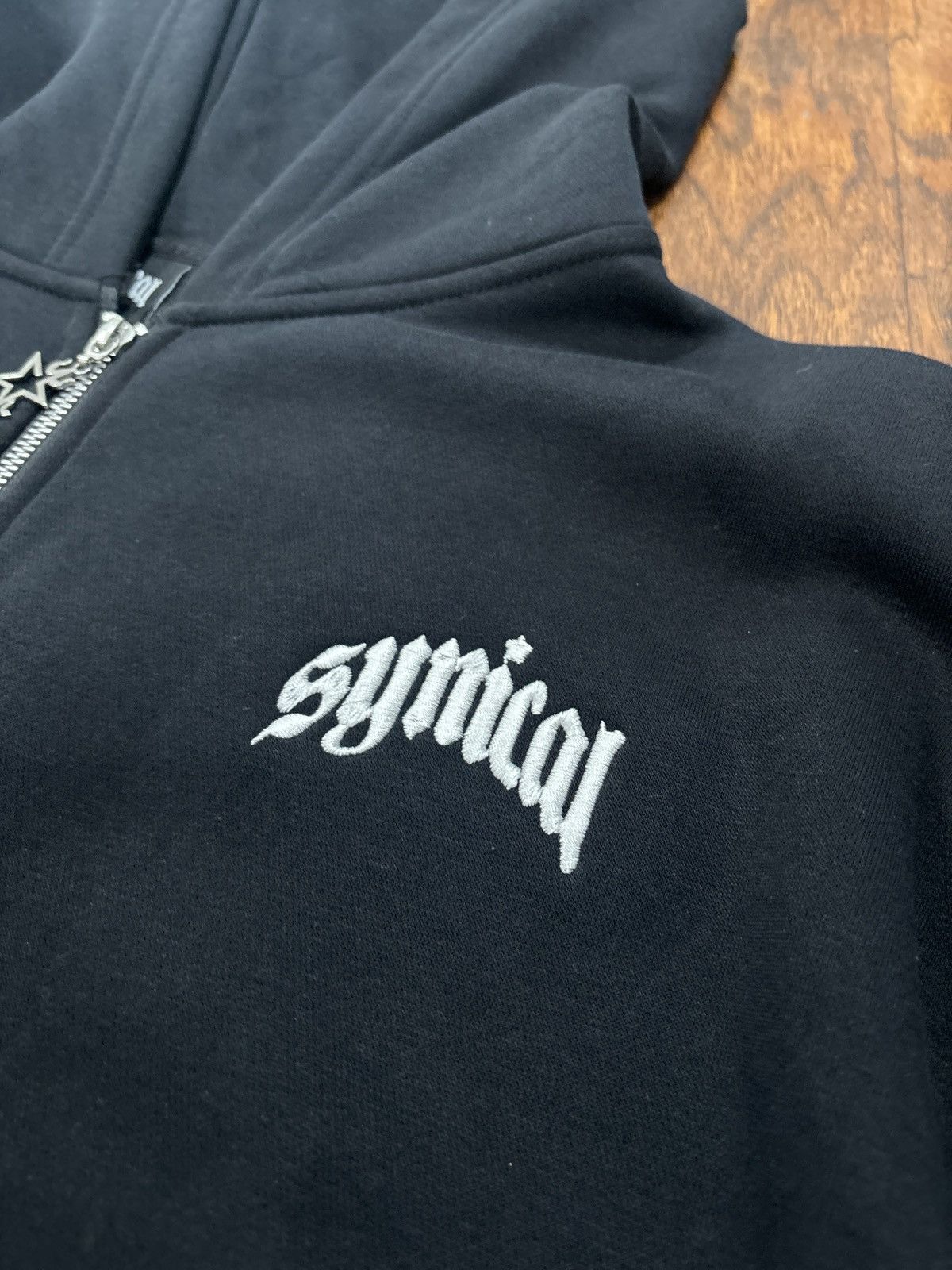 SYNICAL Synical zip-up puff print star hoodie black Size US L / EU 52-54 / 3 - 5 Thumbnail