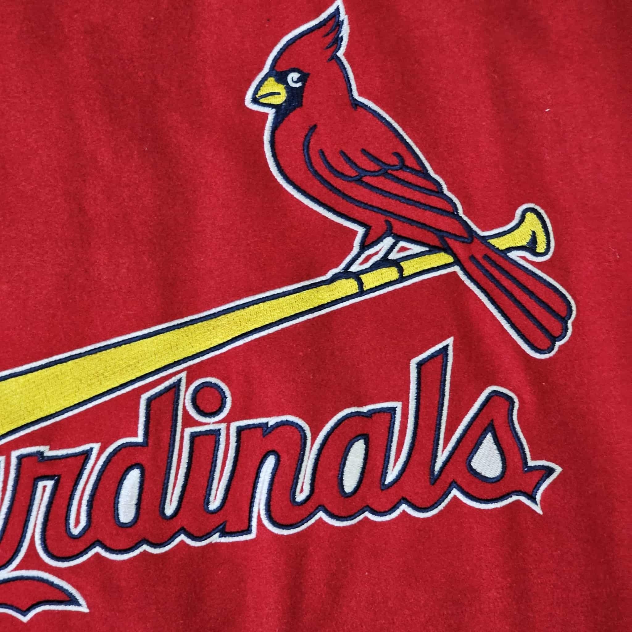 MLB St Louis Cardinals Vintage Jeff Hamilton Reversible Bomber Size US XXL / EU 58 / 5 - 8 Thumbnail