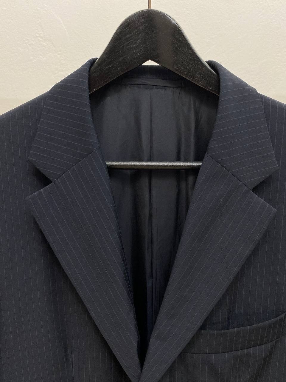 Jil Sander Raf Simons x Jil Sander Classic Wool Striped Suit Blazer Size 50R - 5 Thumbnail