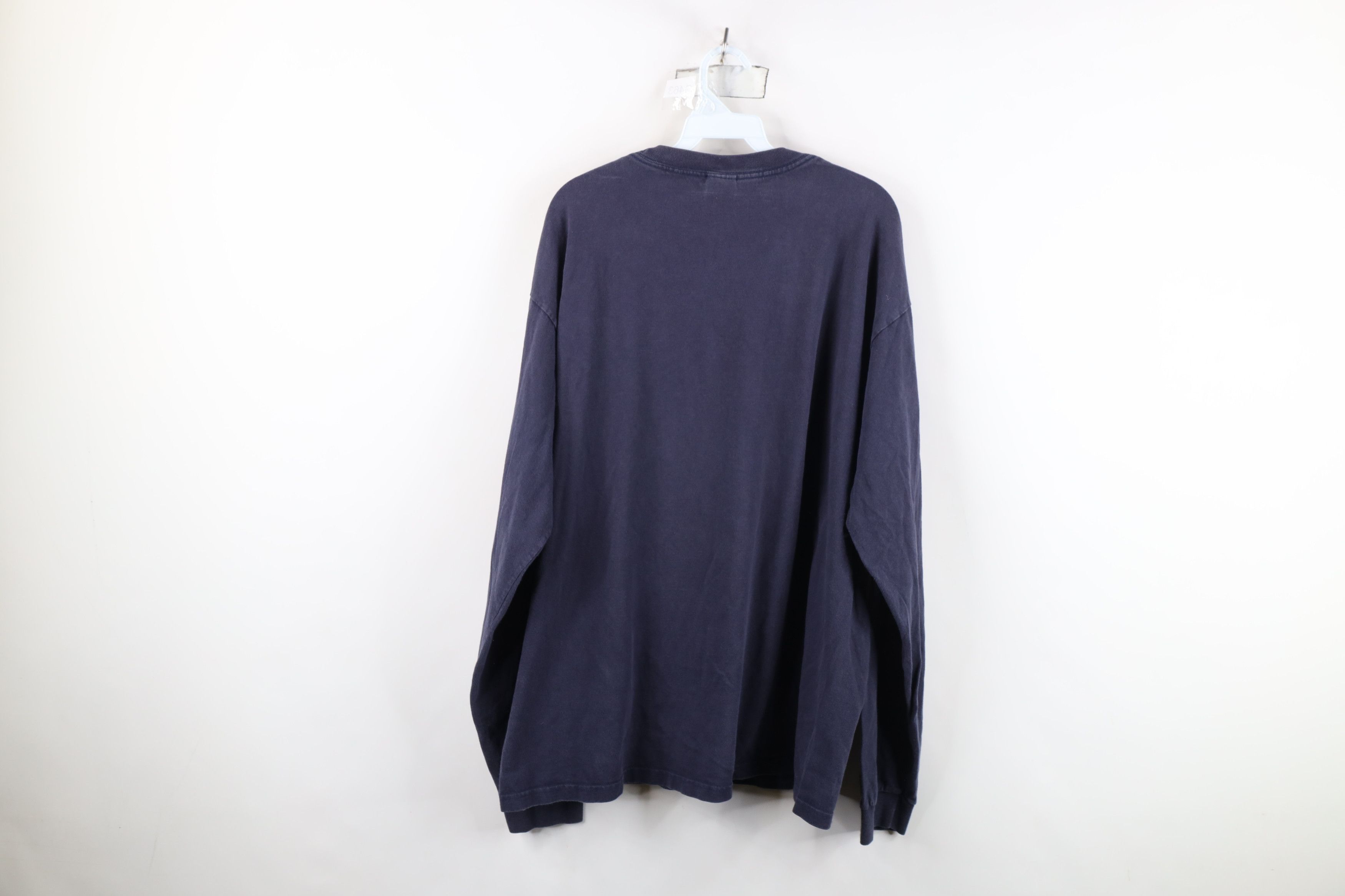 Vintage Vintage 90s Y2K Streetwear Cotton Blank Long Sleeve T-Shirt Size US XL / EU 56 / 4 - 11 Thumbnail
