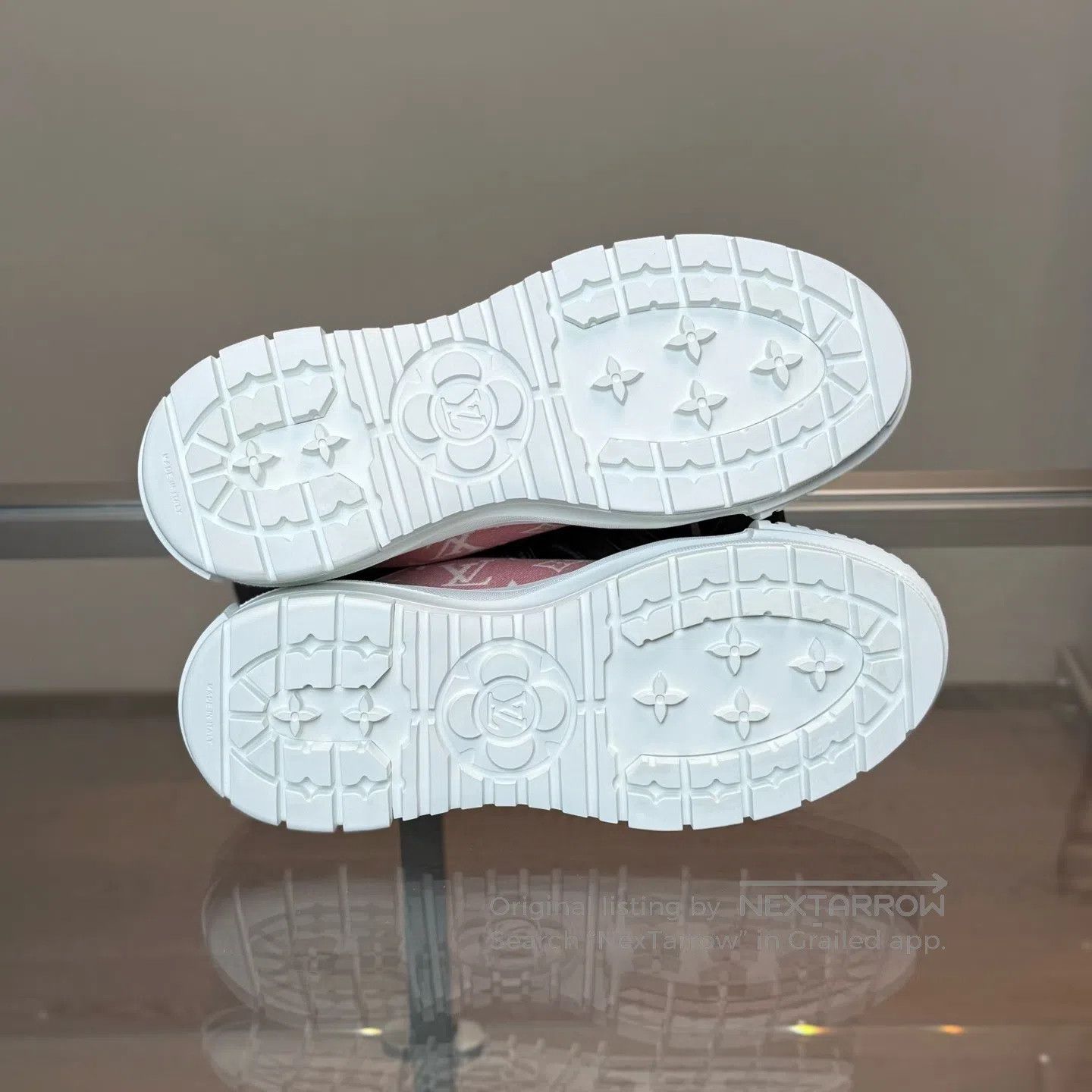 Louis Vuitton Louis Vuitton SQUAD White Powder Jeans with Vintage Full-P Size US 8 / IT 38 - 7 Thumbnail