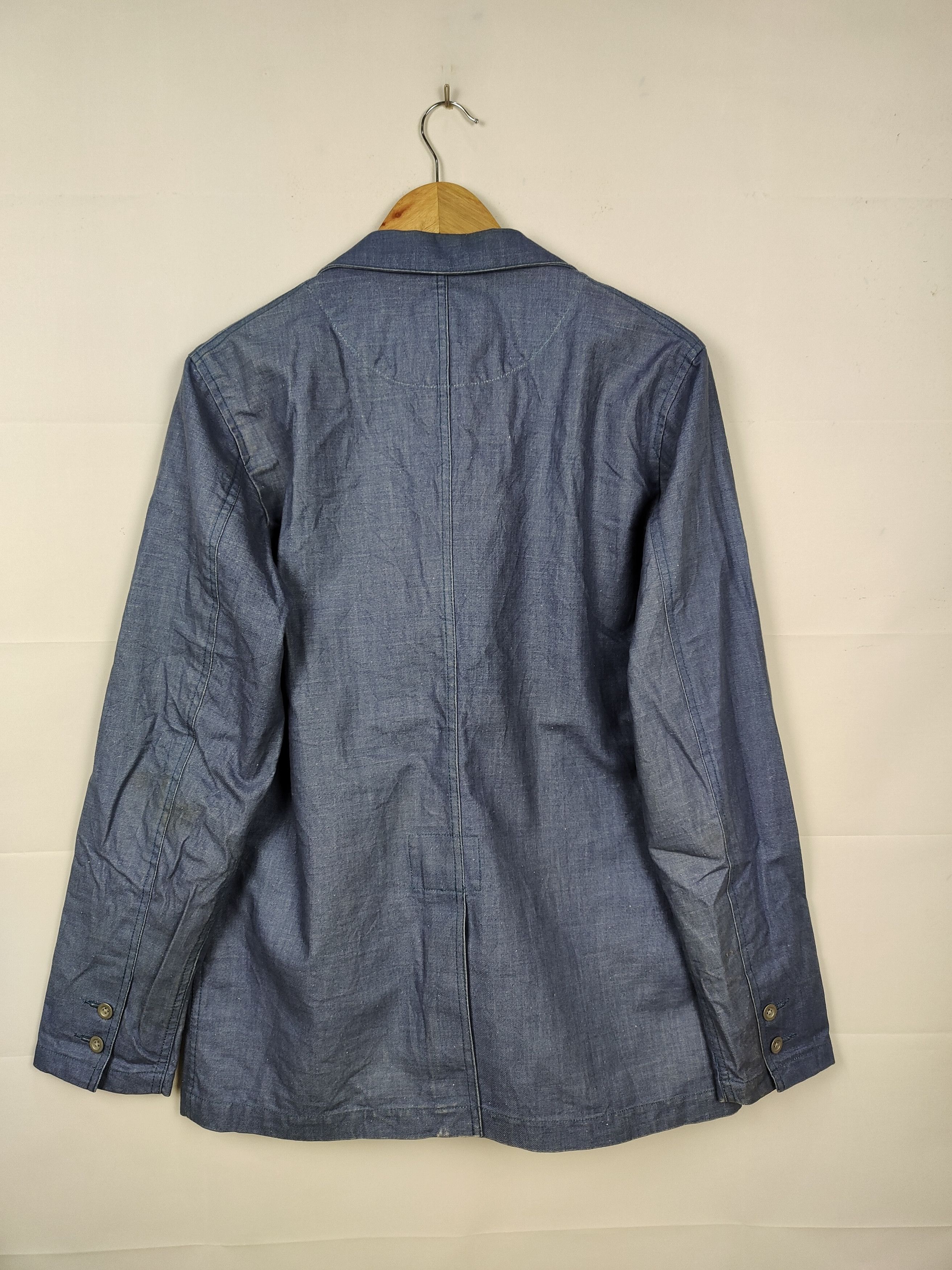 KATO × Vintage Vintage Kato' Basic Denim Chore Jacket Size US M / EU 48-50 / 2 - 3 Thumbnail