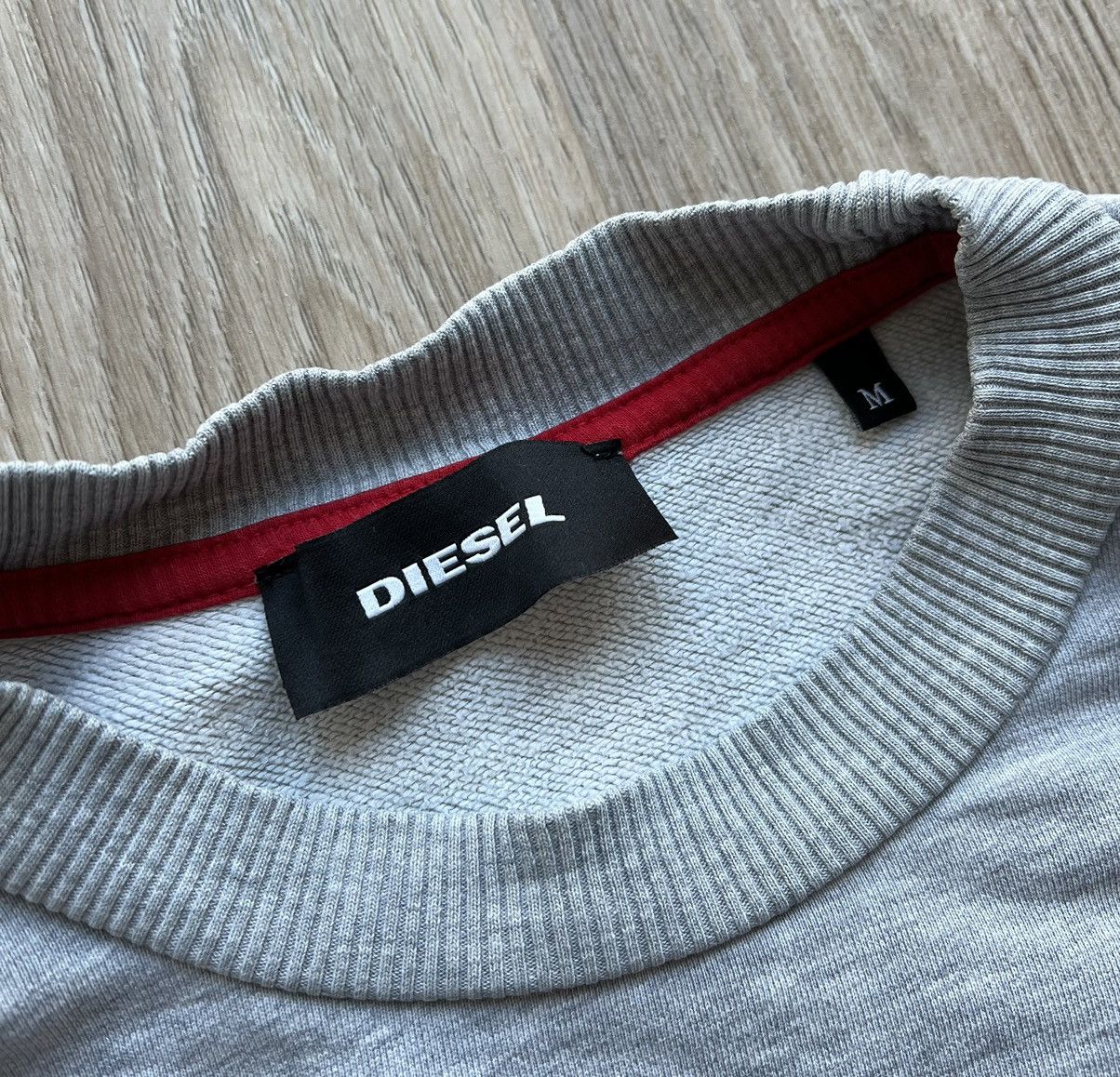 Diesel Diesel Big Logo Gray Sweatshirt Size US M / EU 48-50 / 2 - 5 Thumbnail