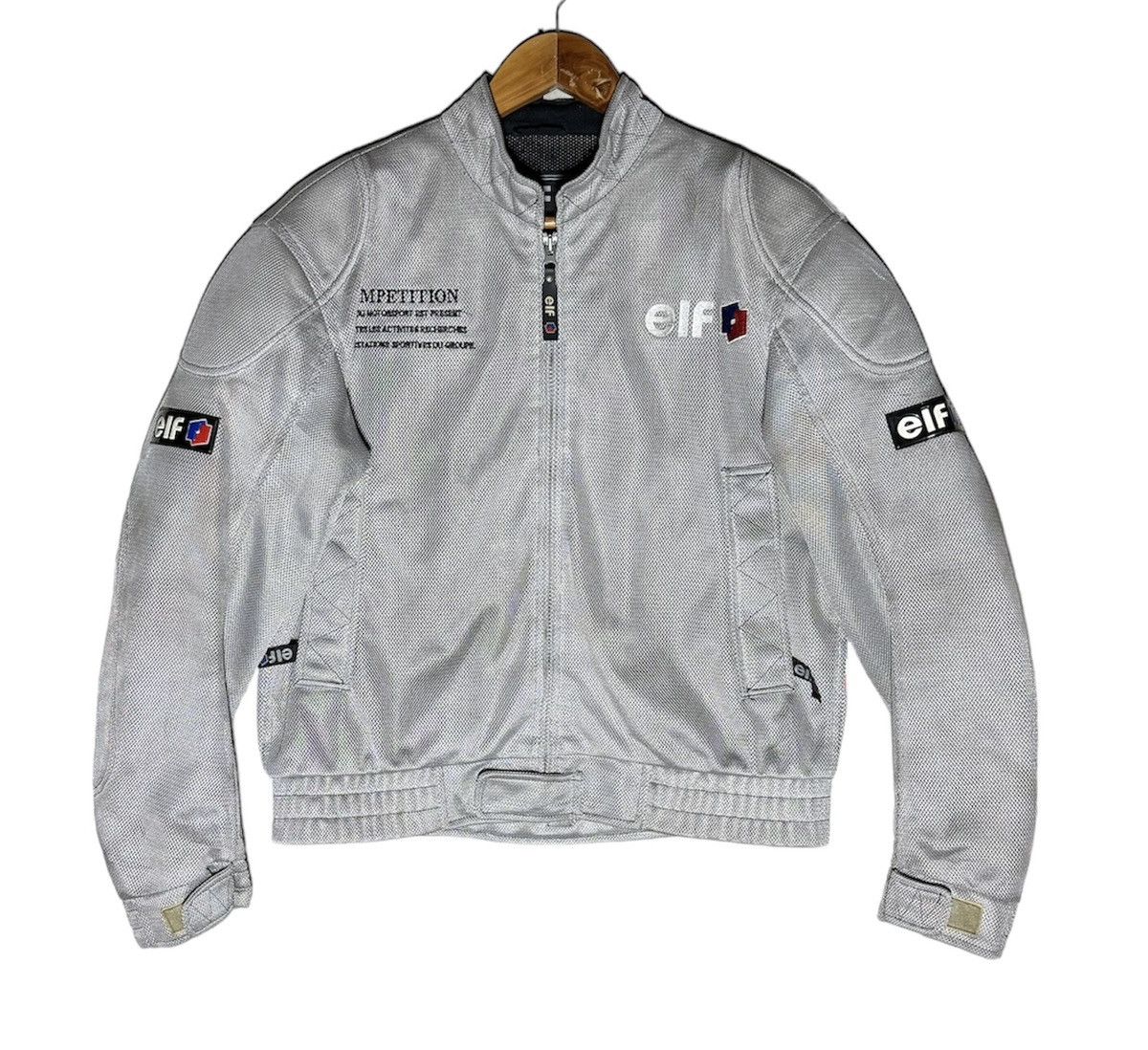 Vintage Elf Bikers Mesh Racing Jacket
