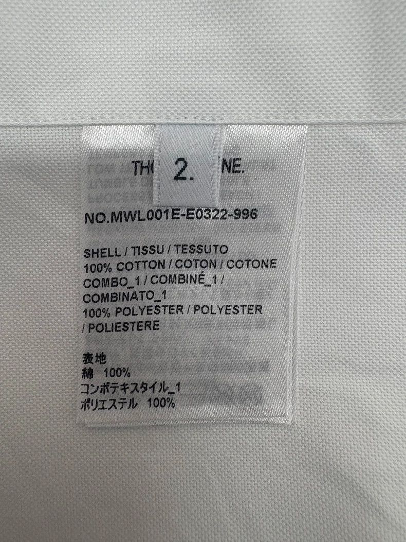 Thom Browne Thom Browne Floral embroidered white shirt Size US M / EU 48-50 / 2 - 7 Thumbnail
