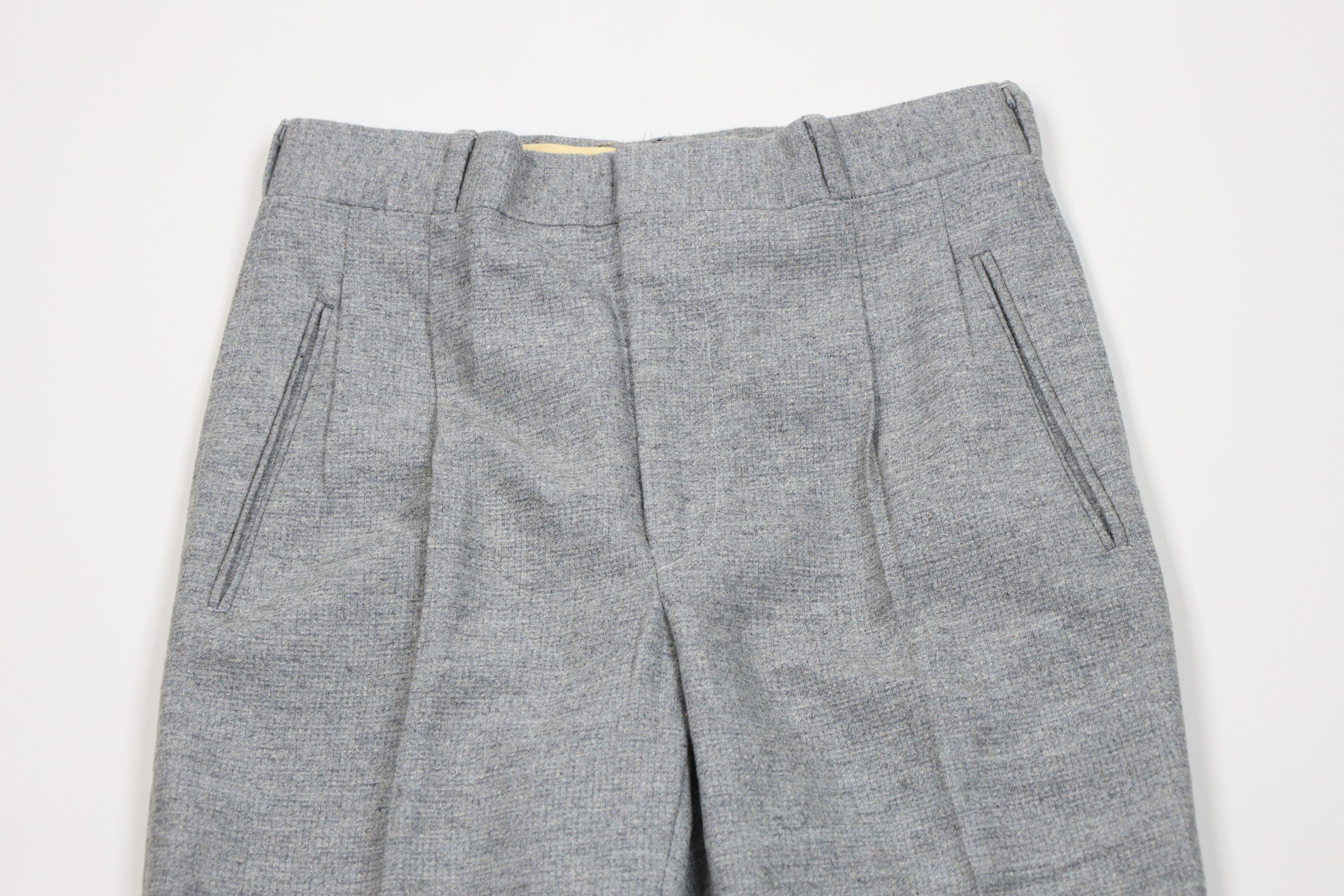 Vintage Vintage 70s Streetwear Pleated Wide Leg Chino Pants USA Size US 28 / EU 44 - 2 Thumbnail