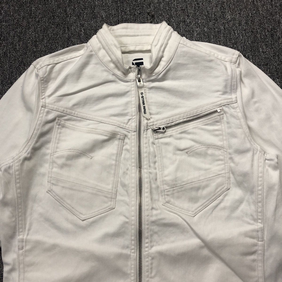 G-Star G Star Raw Denim Zipper Jacket Size US S / EU 44-46 / 1 - 2 Thumbnail