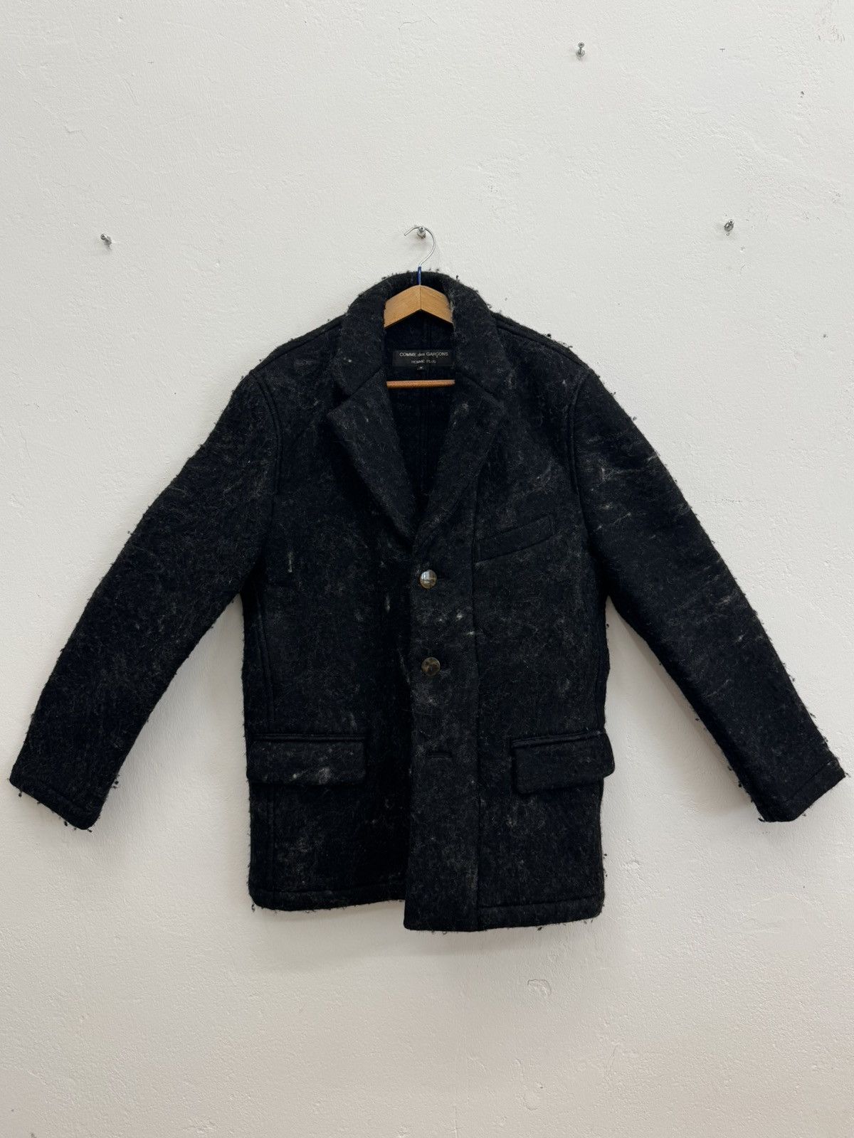 Comme des Garçons Homme Plus Felted Wool Jacket - Size M
