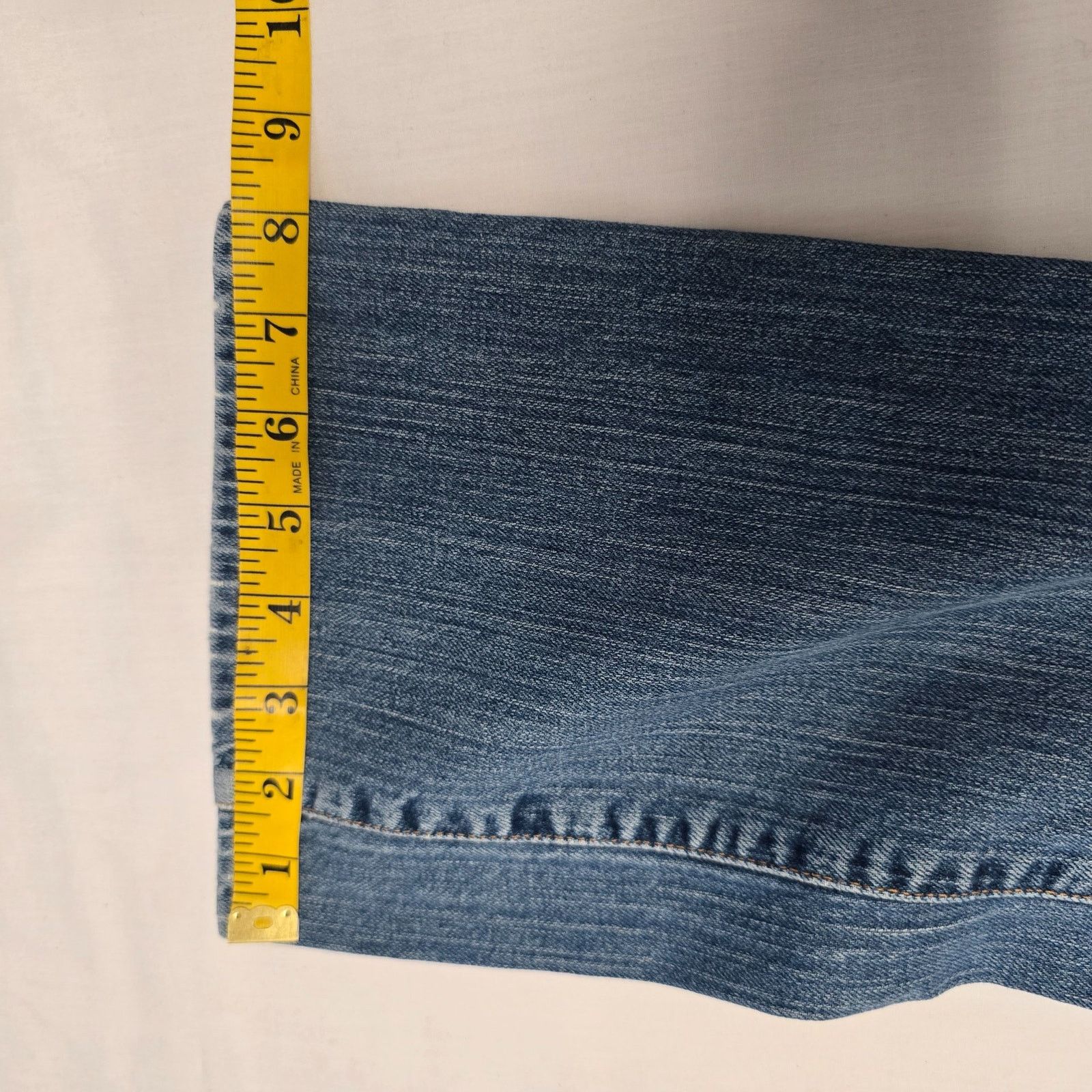 Naked & Famous St. John's Bay Women's Bootcut Jeans 6 Blue Denim Mid Rise Size 28" / US 6 / IT 42 - 13 Thumbnail