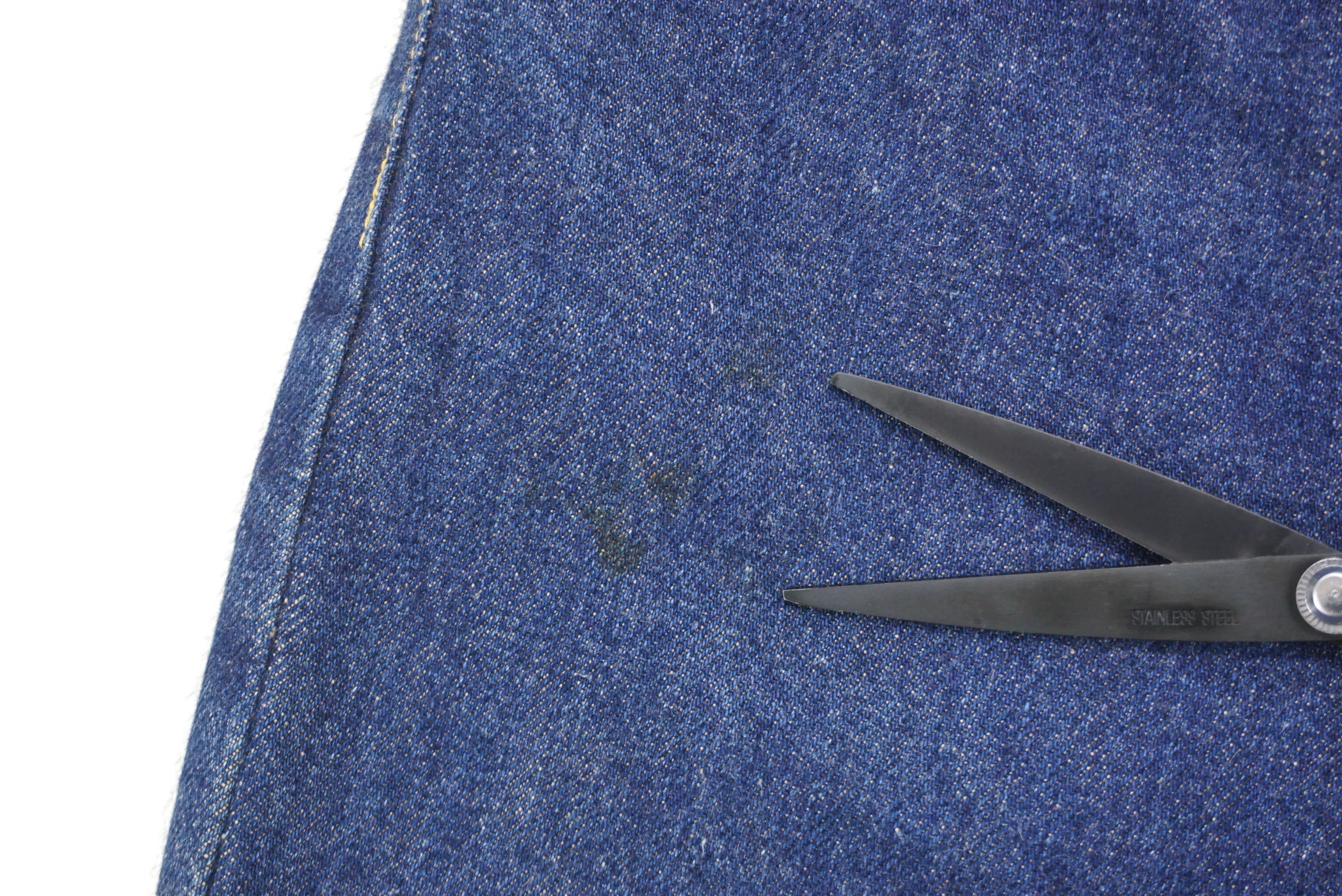 HOLLYWOOD RANCH MARKET HRM Hand Made Selvedge Jeans W26xL28 Blue Blue Ankle Denim Size 26" / US 2 / IT 38 - 8 Thumbnail