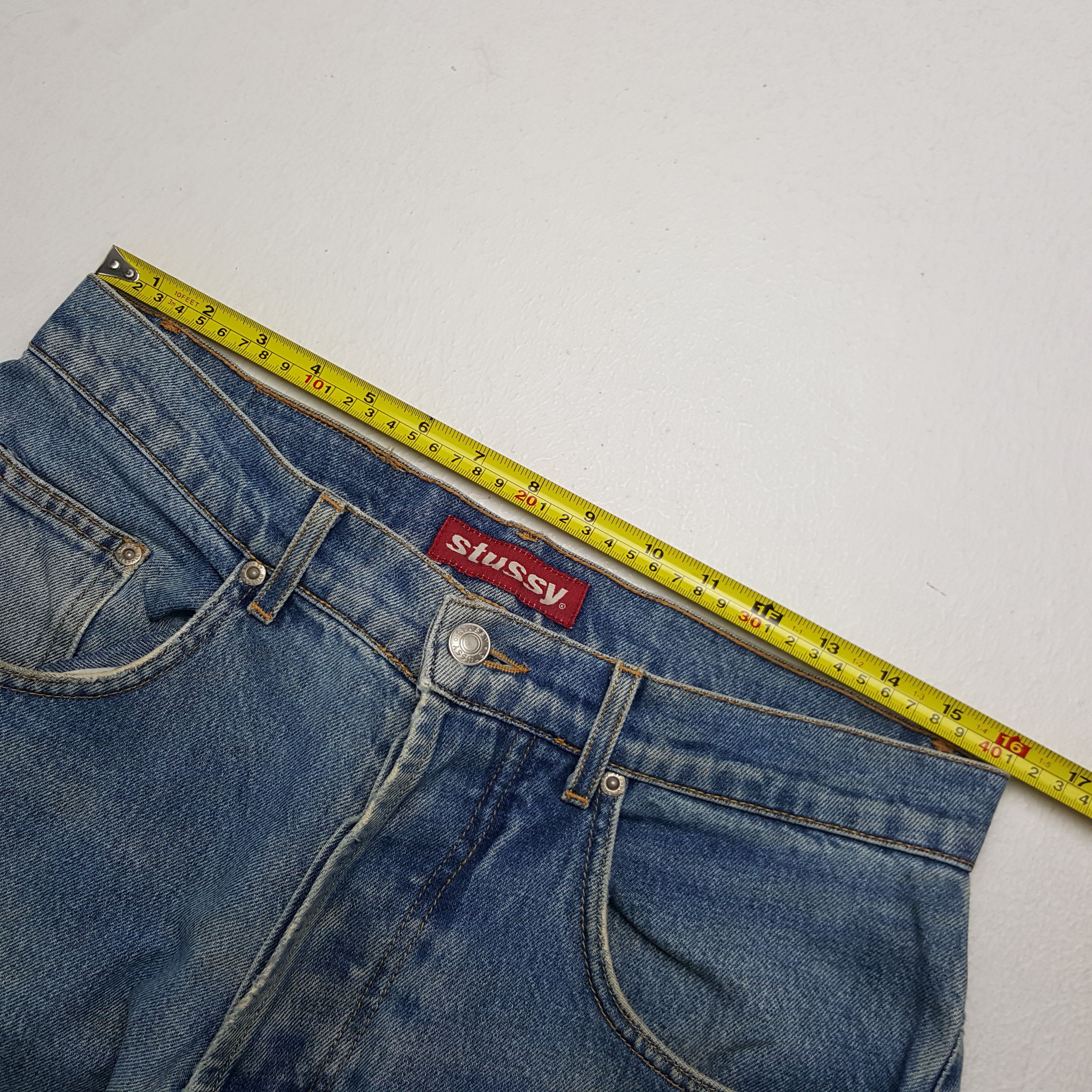 Stussy × Vintage Vintage Stussy Streetwear Style Denim Jeans Size US 32 / EU 48 - 9 Thumbnail