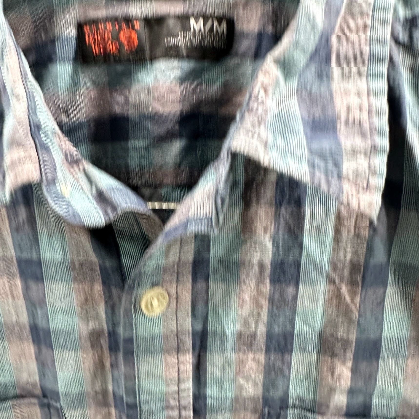 Mountain Hardwear Mountain Hardwear Mens Shirt Medium Blue Plaid Button Front Gorpcore Hiking Size US M / EU 48-50 / 2 - 6 Thumbnail