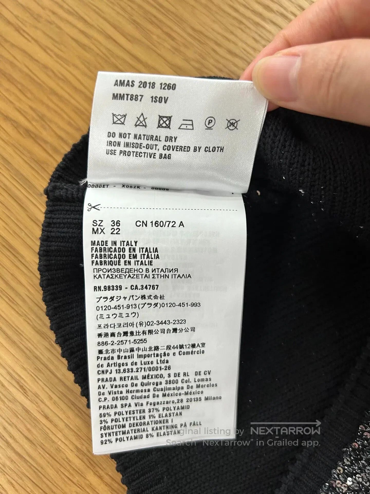 Miu Miu Miu Miu Black Sequin Knit Vest. Size XS / US 0-2 / IT 36-38 - 8 Thumbnail