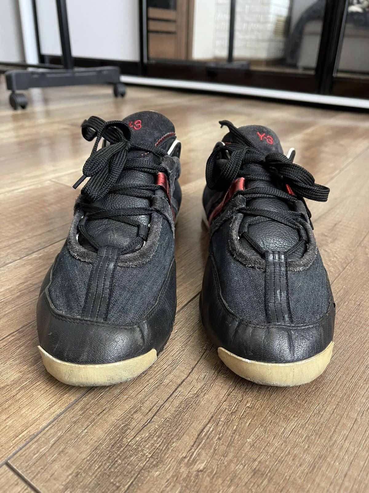 Y-3 Adidas Y-3 Yohji Yamamoto Sneakers Shoes Low Top Size US 10.5 / EU 43-44 - 12 Thumbnail