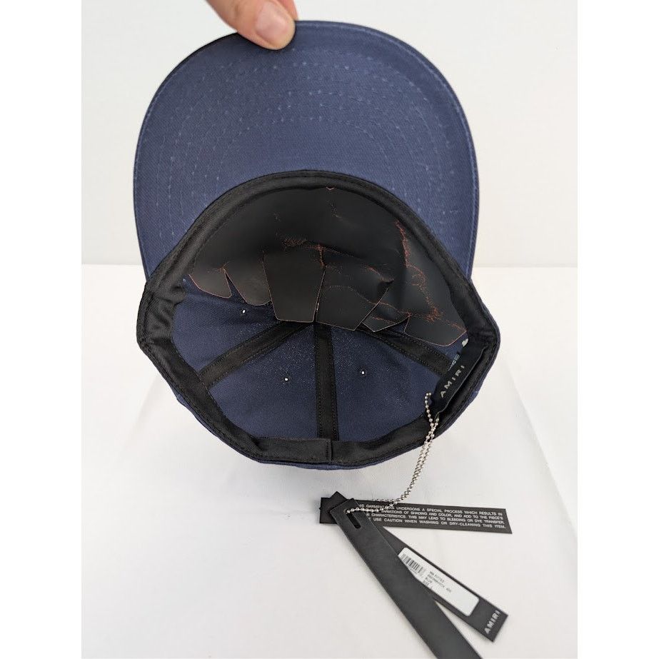 Amiri o1rshd1 Size: L / MA Fitted Hat / Cap in Blue Size ONE SIZE - 9 Thumbnail