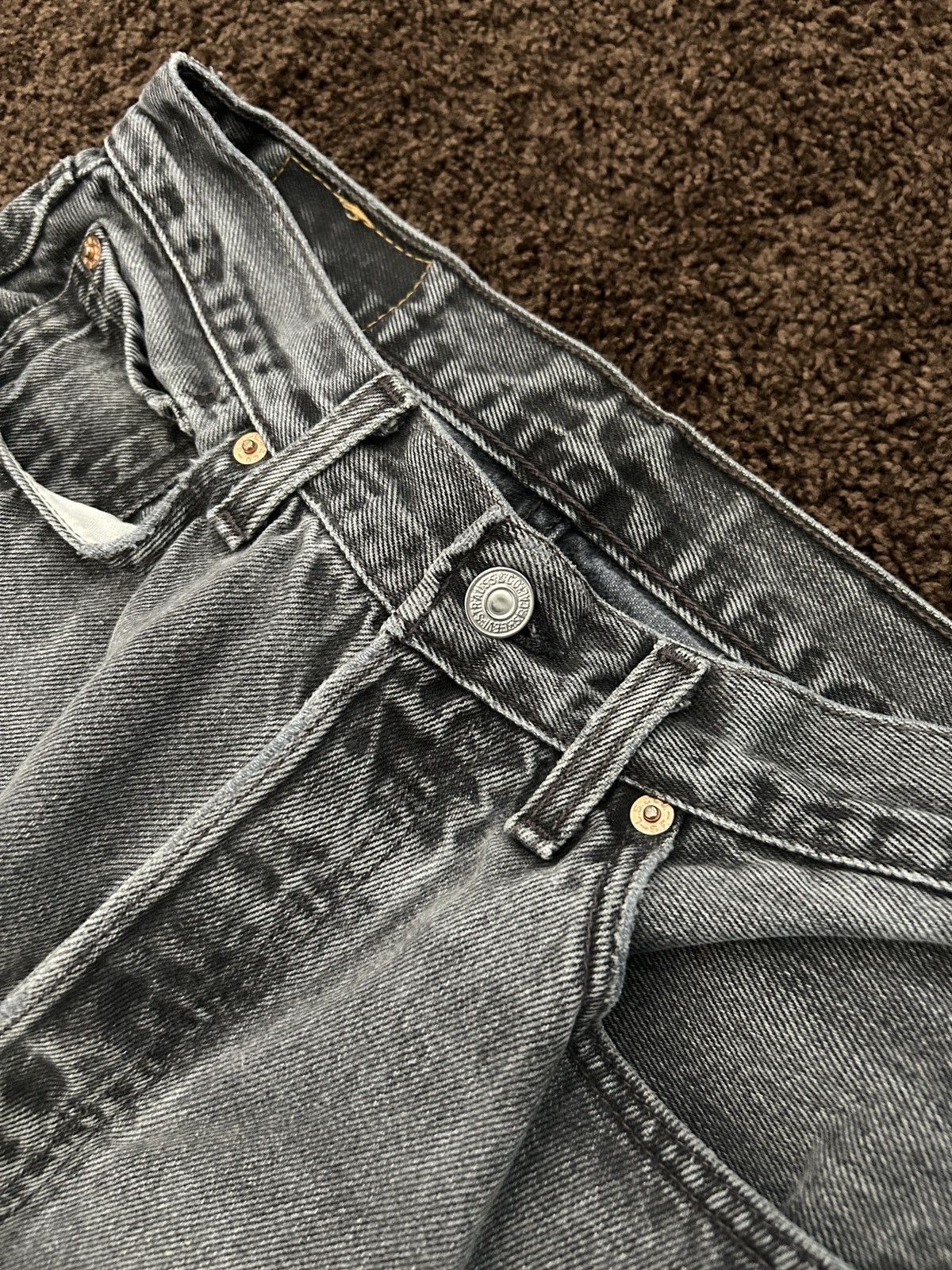 Levi's × Vintage Grey Levi 501’s Size US 31 - 2 Thumbnail