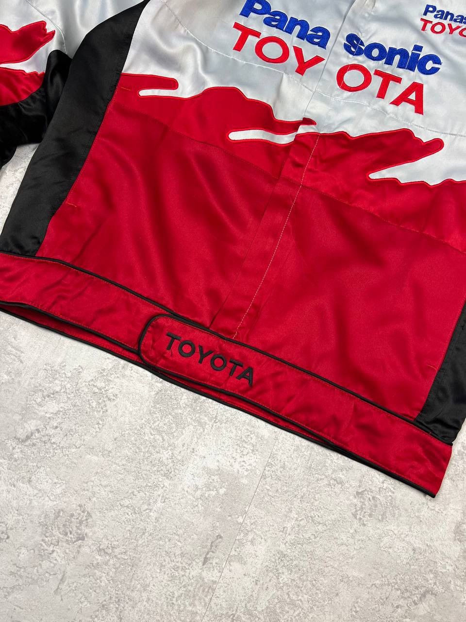Vintage Vintage Toyota Panasonic Red Racing Jacket Size US M / EU 48-50 / 2 - 4 Thumbnail