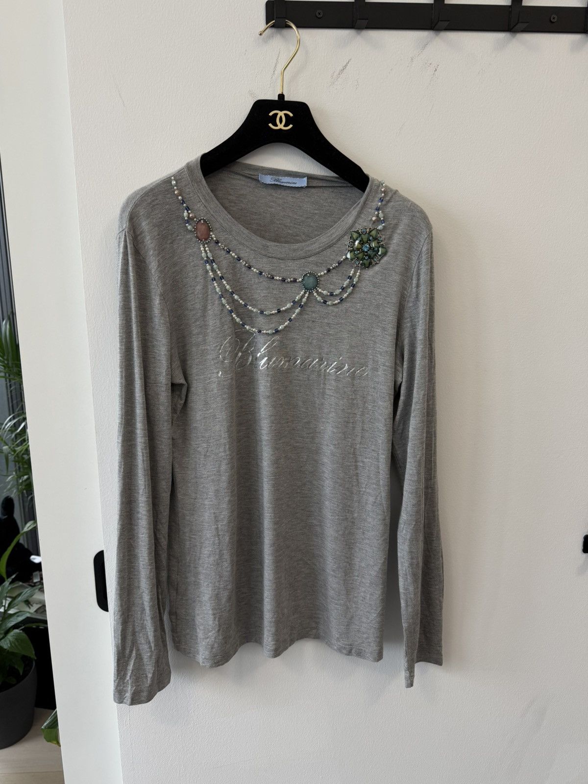Blumarine Blumarine Pearls Long-Sleeve Size L / US 10 / IT 46 - 5 Thumbnail