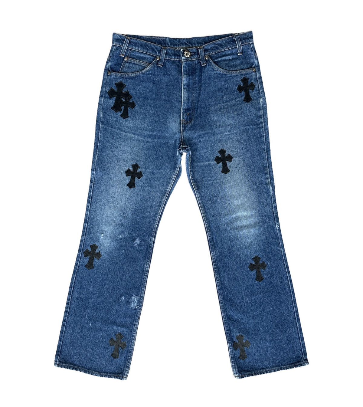 image of Chrome Hearts X Levi’S in Blue, Men's (Size 34)