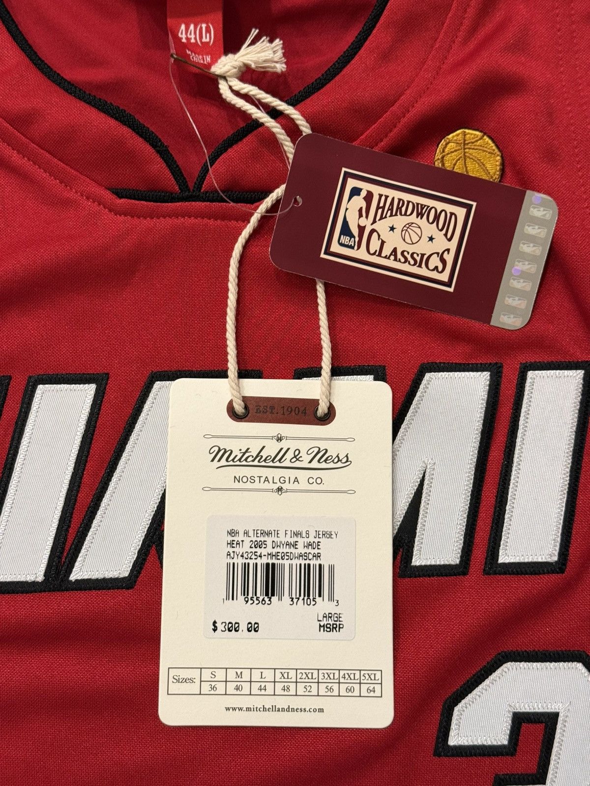 Mitchell & Ness Mitchell & Ness Dwyane Wade Miami Heat Authentic Jersey 44 L Size US L / EU 52-54 / 3 - 8 Thumbnail
