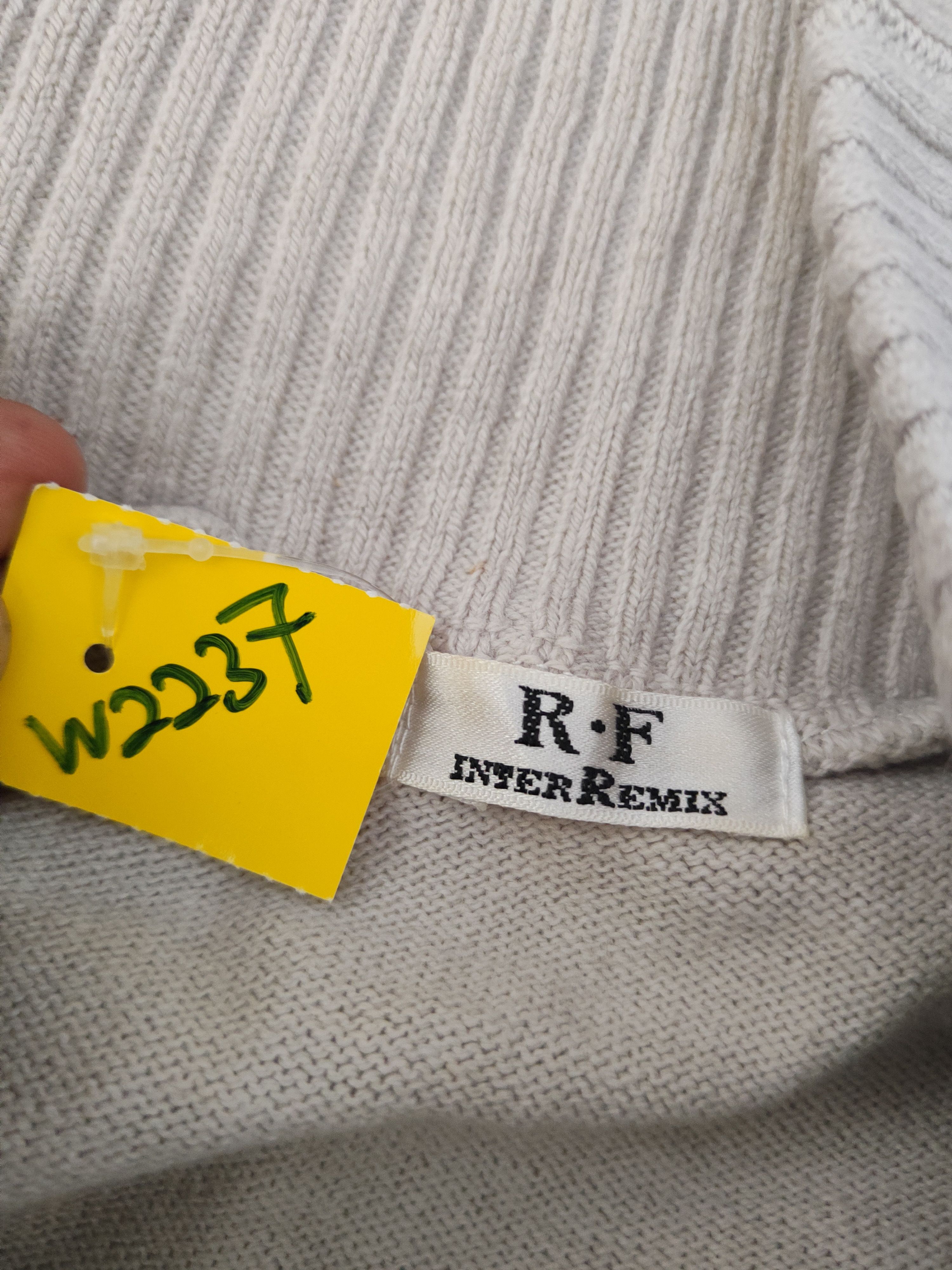 Homespun Knitwear × Japanese Brand Japanese Brand Light Gray Knitwear Cardigan #W2237 Size S / US 4 / IT 40 - 11 Thumbnail