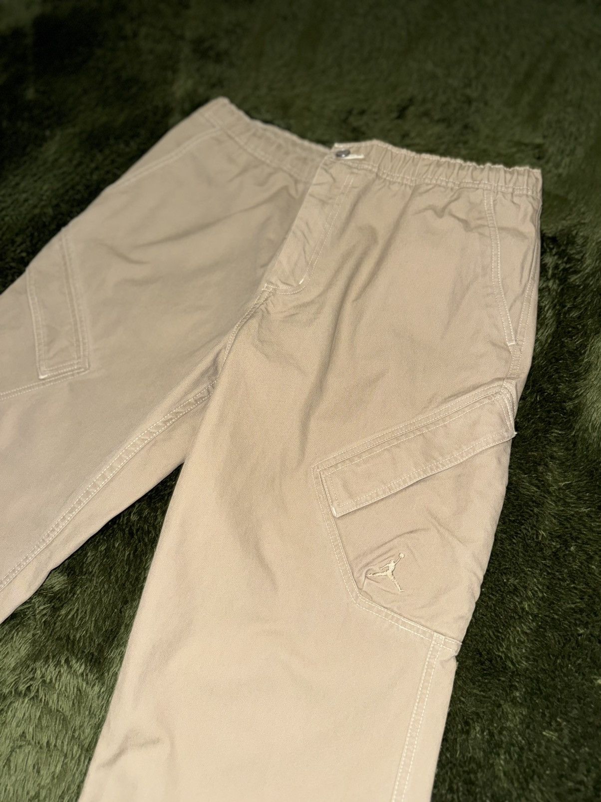 Jordan Brand [XL] Jordan Chicago Cotton Cargo Pants Desert Size US 36 / EU 52 - 5 Thumbnail