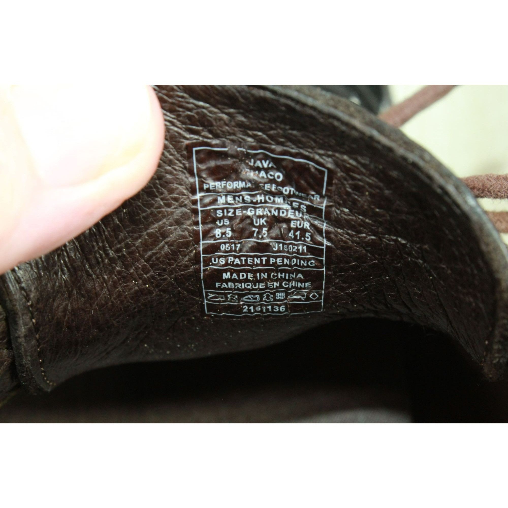 Chaco Chaco Montrose Brown Leather Lace Up Chukka Boots Size US 8.5 / EU 41-42 - 8 Thumbnail