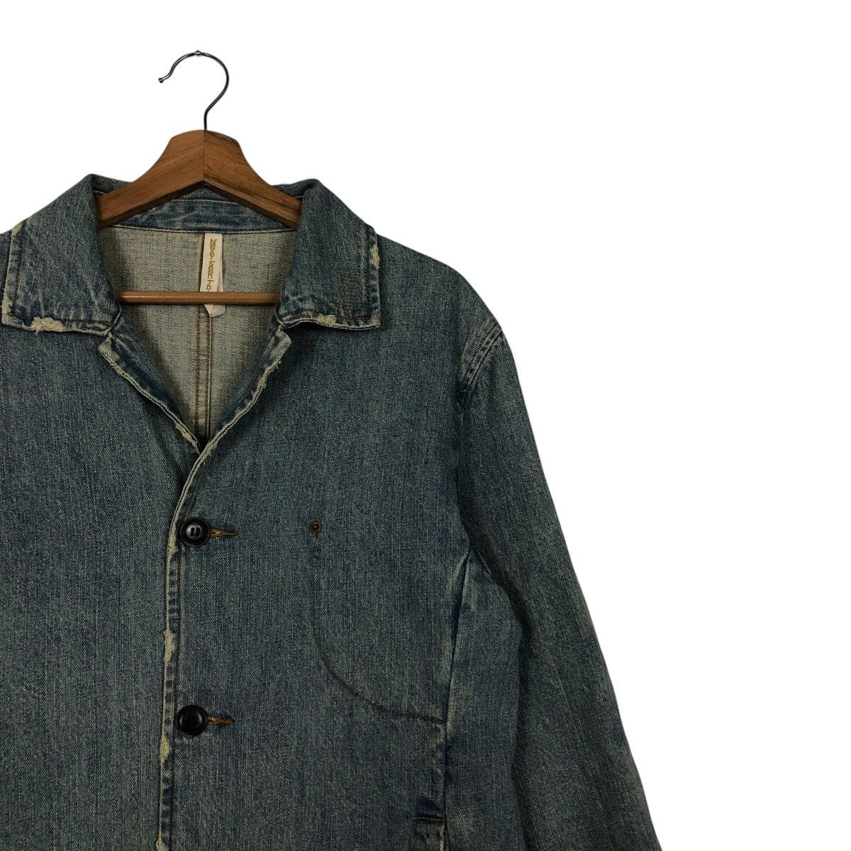 Japanese Brand 🔥VINTAGE CHORE DENIM JACKET NEVER SEEN THING ISSEY MIYAKE Size US M / EU 48-50 / 2 - 8 Thumbnail