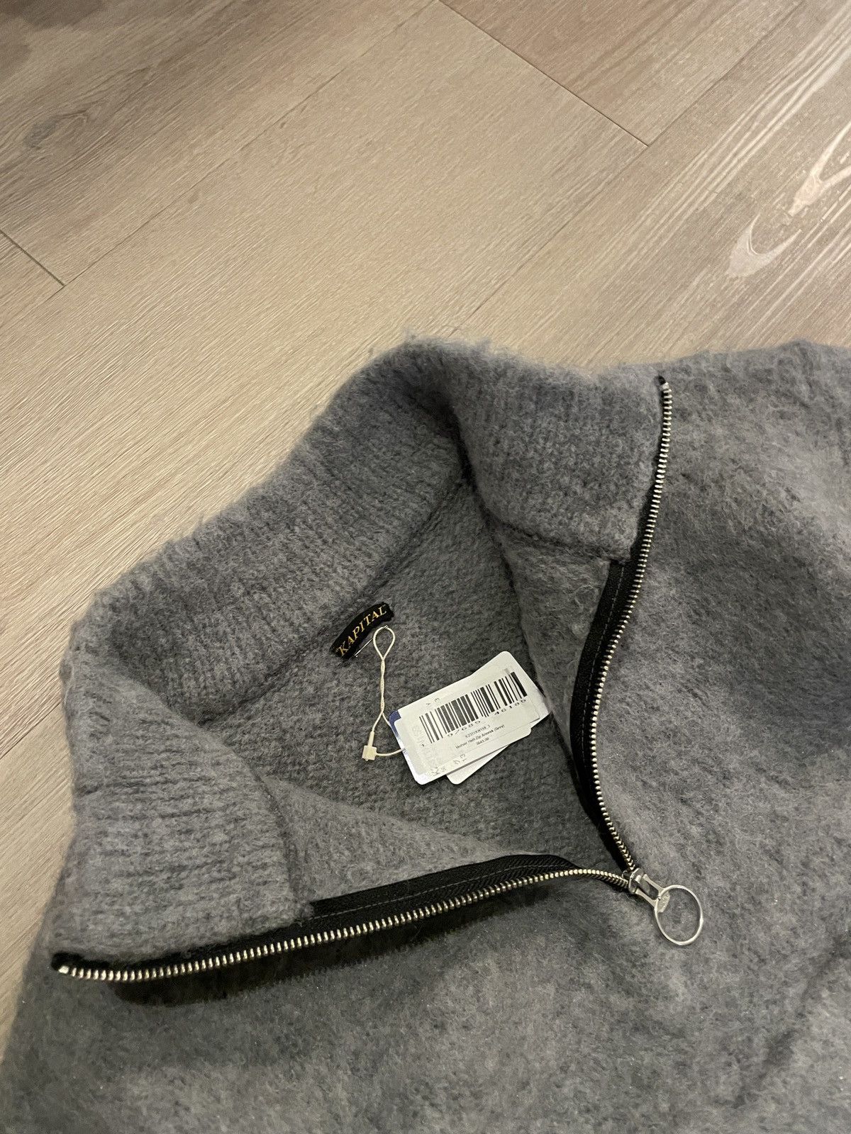 Kapital KAPITAL 5G MOHAIR HALF ZIP ANORAK Size US L / EU 52-54 / 3 - 2 Thumbnail
