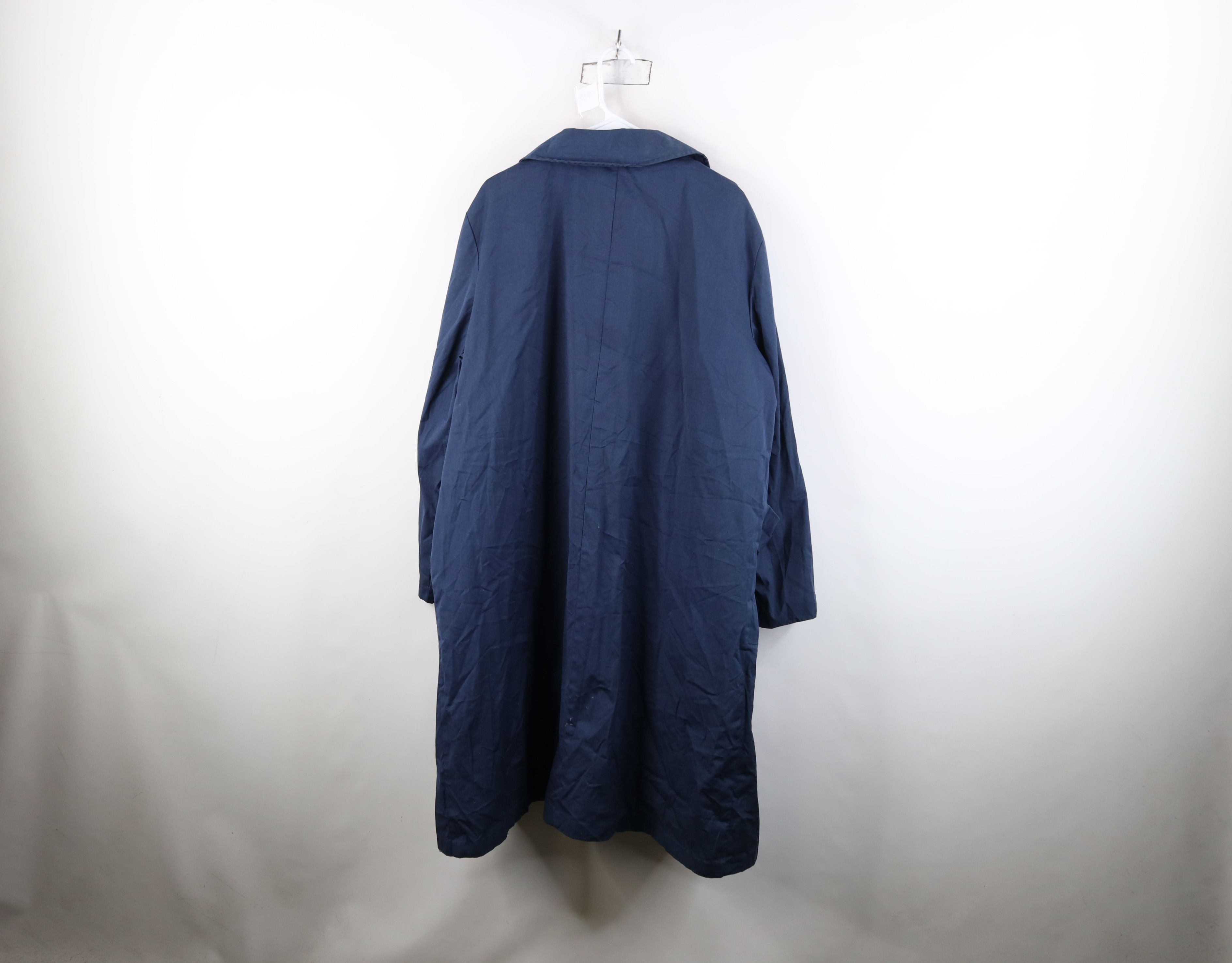 Vintage Vintage 50s 60s Streetwear Gabardine Trench Coat Rain Jacket Size 3XL / US 20-22 - 13 Thumbnail