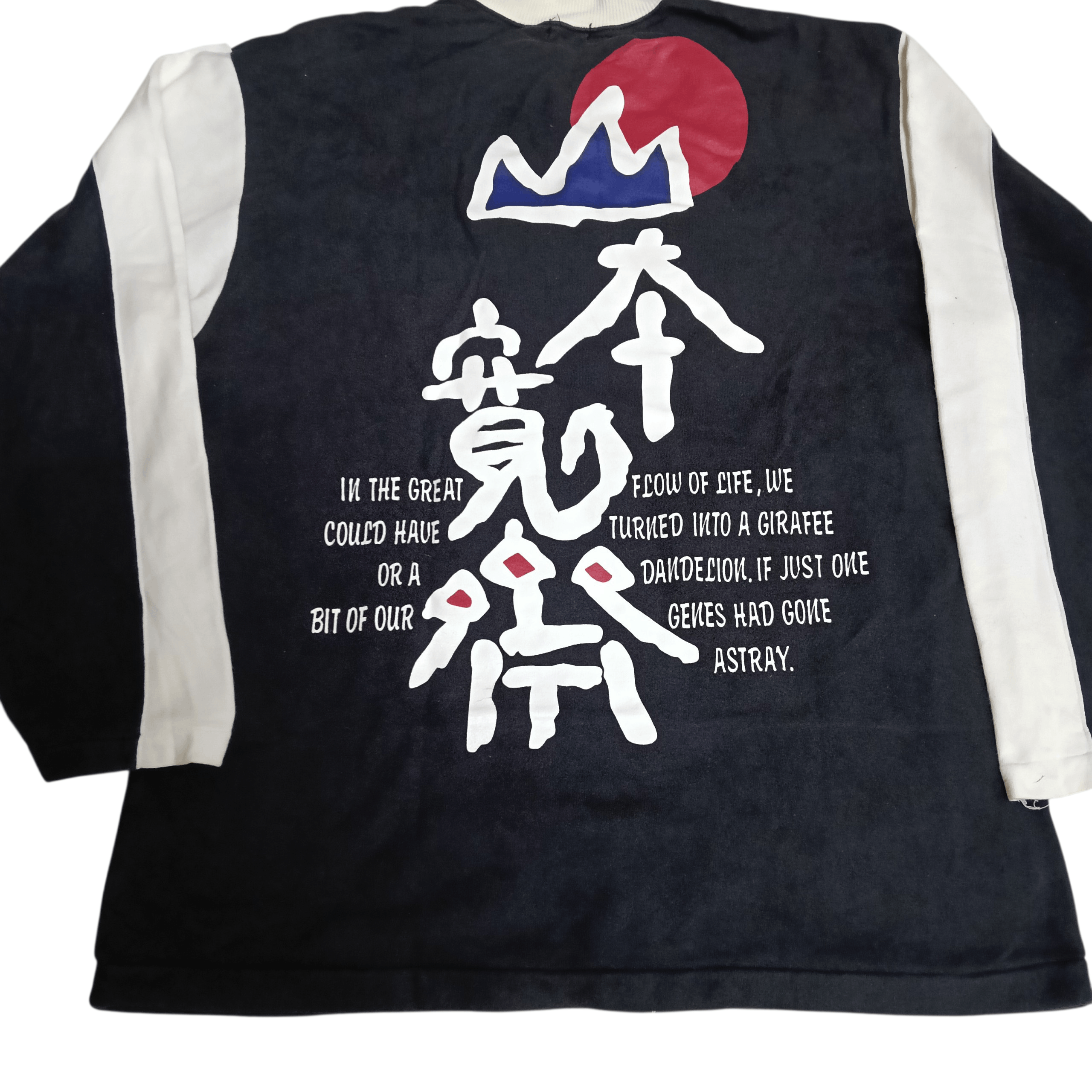Kansai Yamamoto Vintage Kansai Kids By Kansai Yamamoto Sweatshirt Size US L / EU 52-54 / 3 - 3 Thumbnail