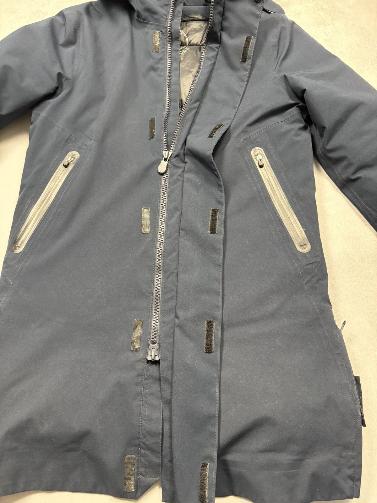 Save The Duck Save The Duck Plumtech Recycled Waterproof Parka Jacket Navy Size US S / EU 44-46 / 1 - 12 Thumbnail