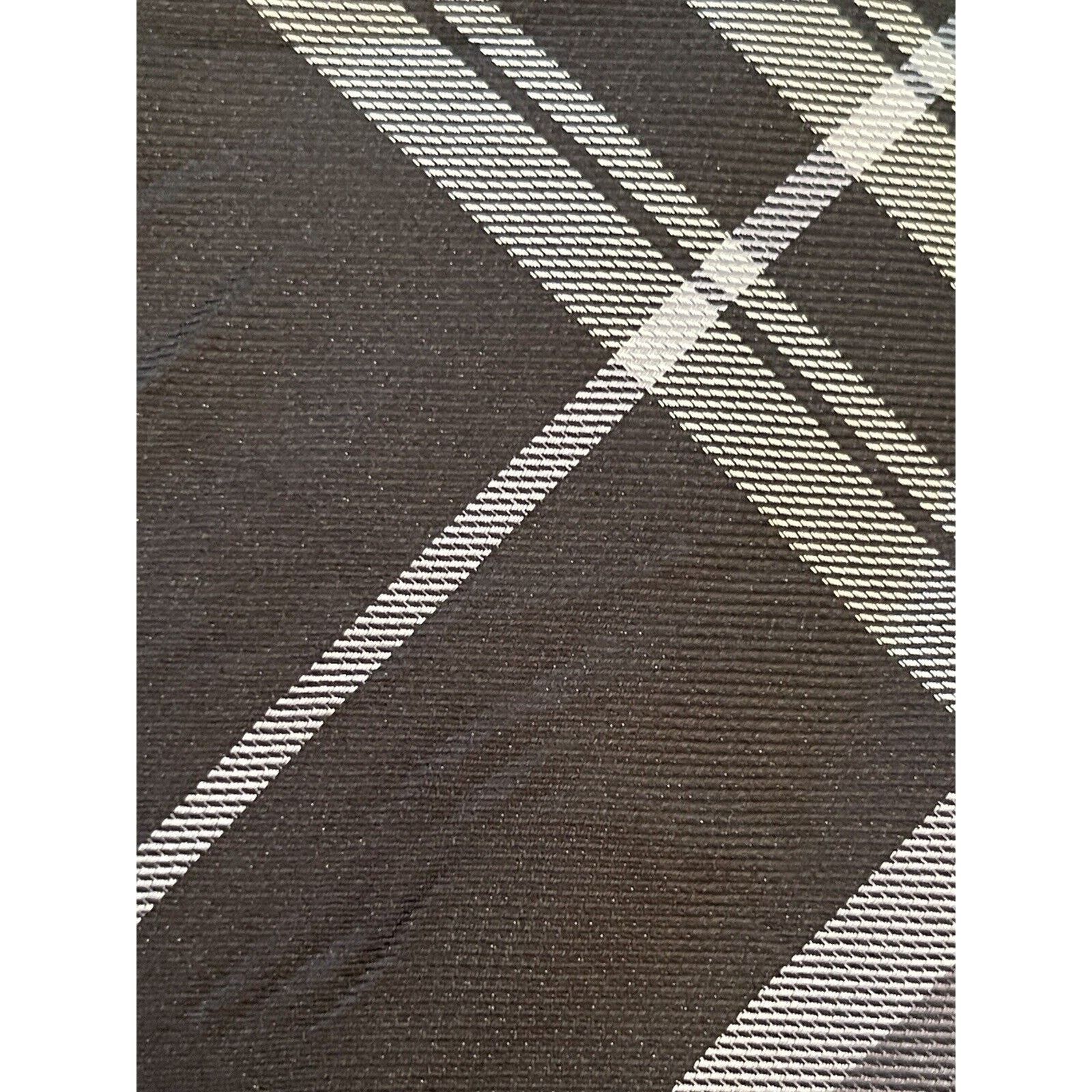 Kenneth Cole Kenneth Cole Reaction Black Gray 100% Silk Made In China Size ONE SIZE - 9 Thumbnail