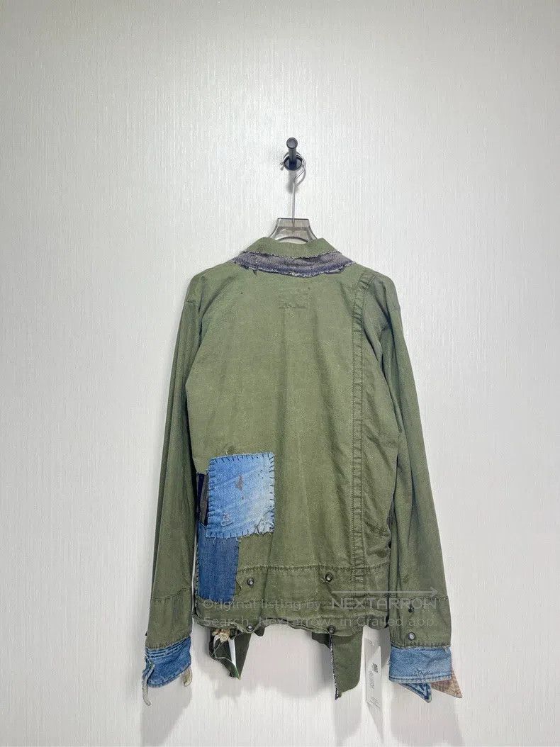 Greg Lauren Greg Lauren Mainline military fabric patchwork denim distr Size US XS / EU 42 / 0 - 2 Thumbnail