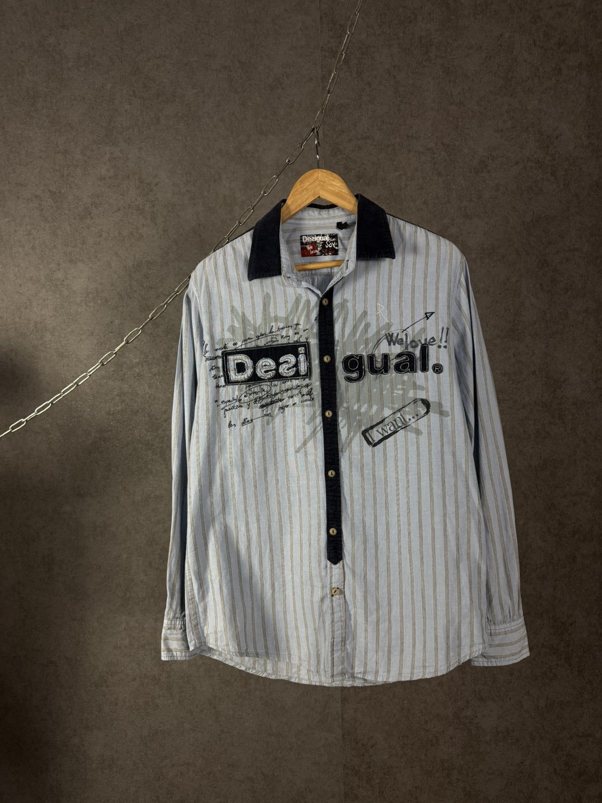 Desigual Desigual art crazy designer shirt Size US L / EU 52-54 / 3 - 1 Thumbnail