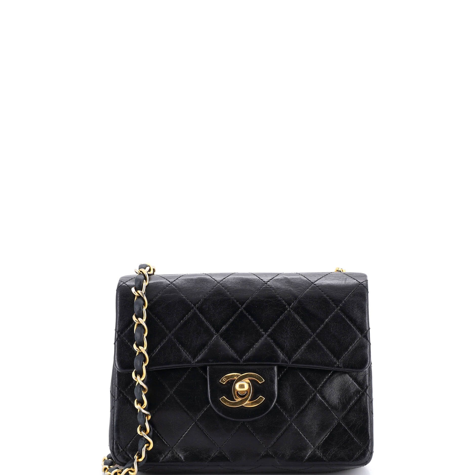 Chanel Vintage Square Classic Single Flap Bag Size ONE SIZE - 1 Thumbnail